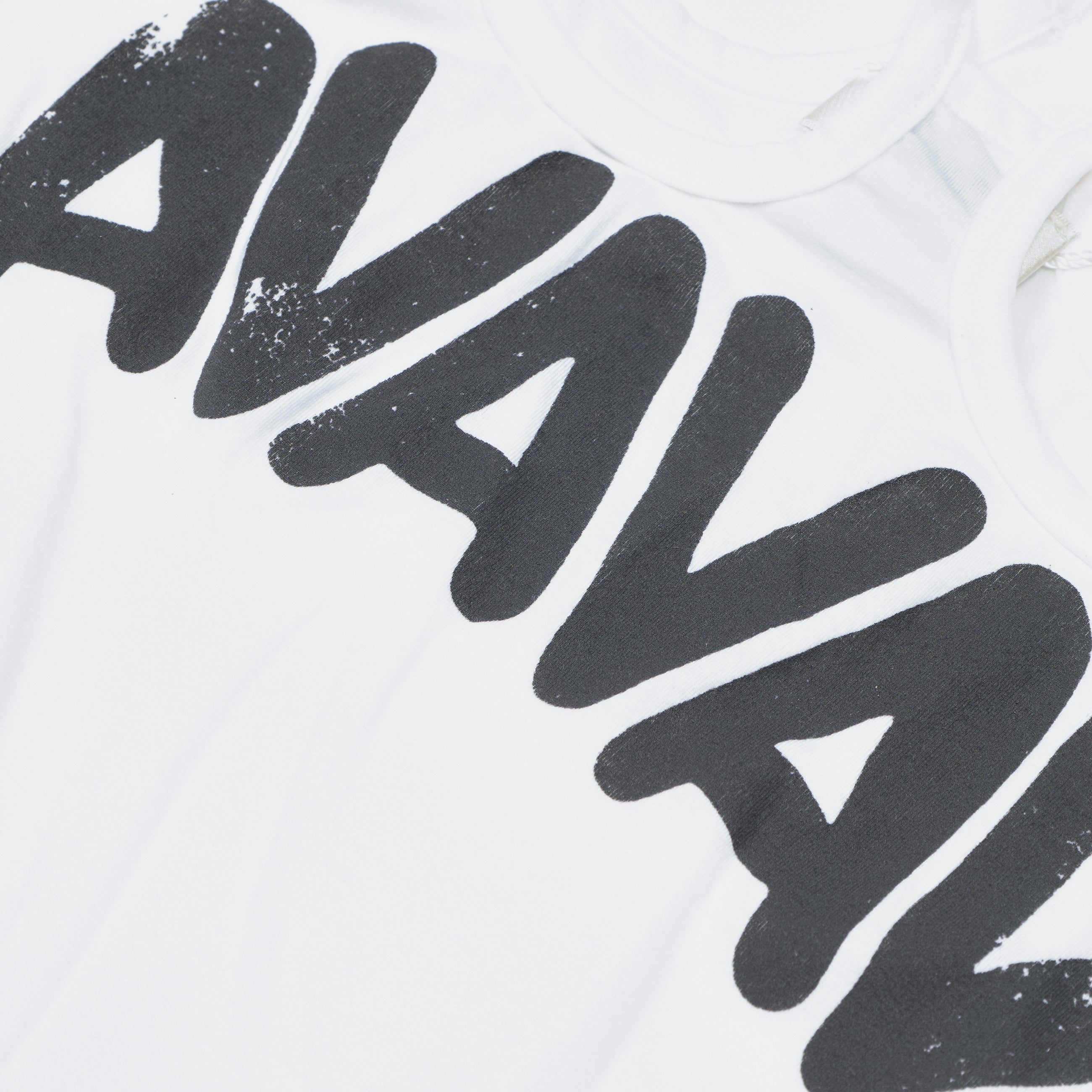 AVAVAV Printed Strap Top White