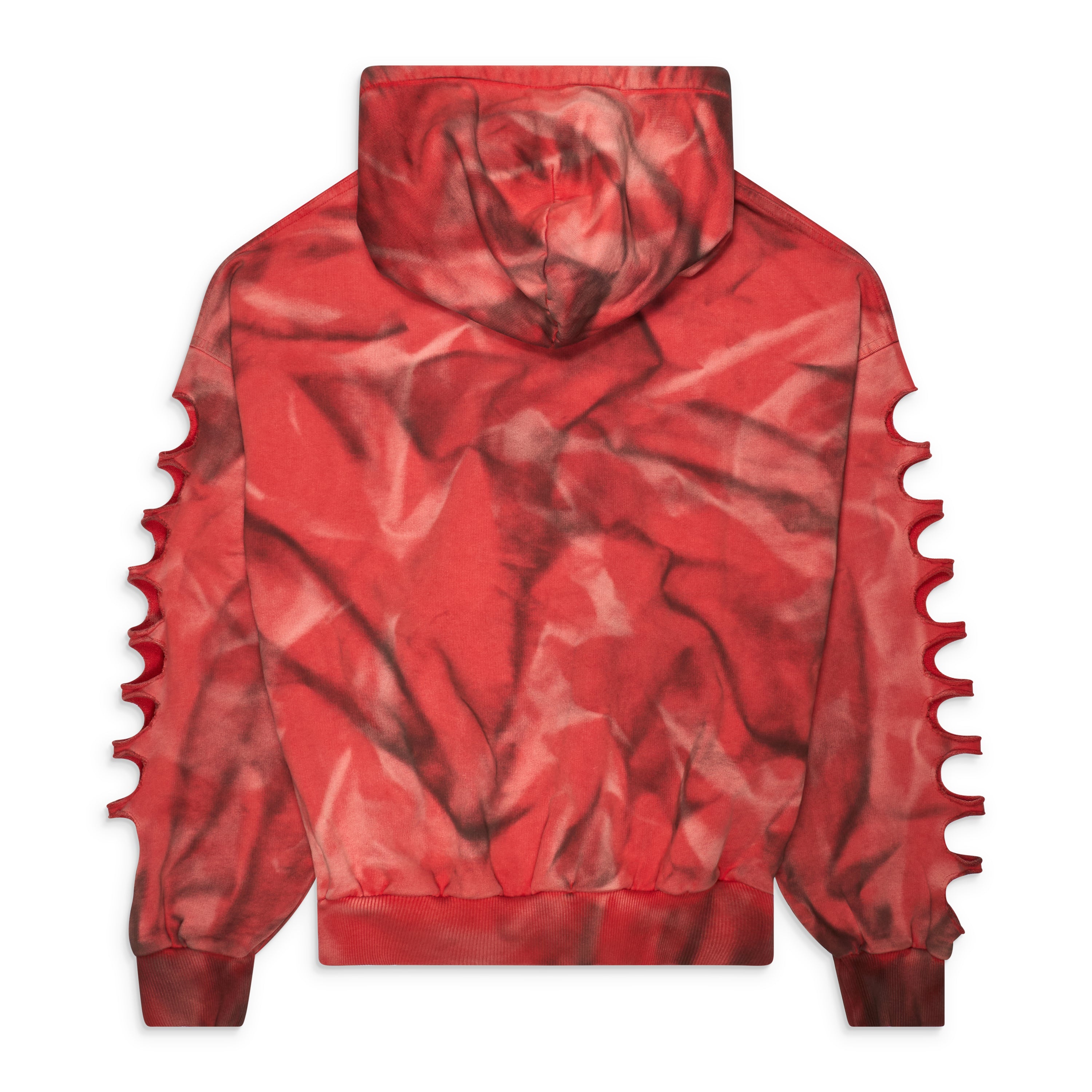 AVAVAV Shoulderless Hoodie Red – ESSXNYC
