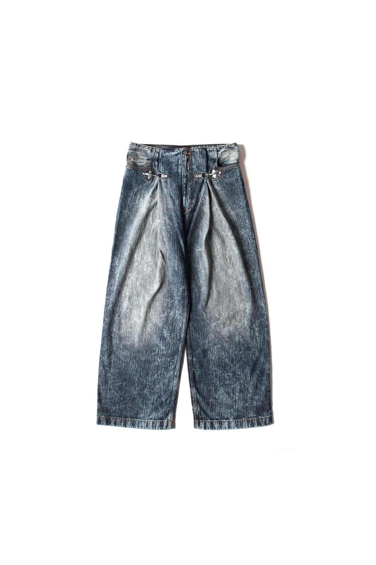 Acne Studios Denim Putty Greystone Jeans Blue 10155