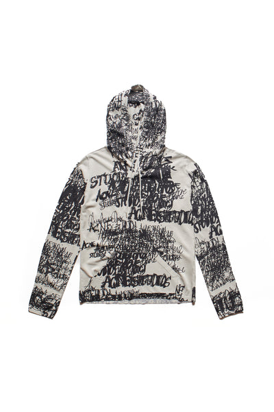 Acne Studios スウェット Acne Studios Kews Chaos Print Hooded Sweater – ESSXNYC