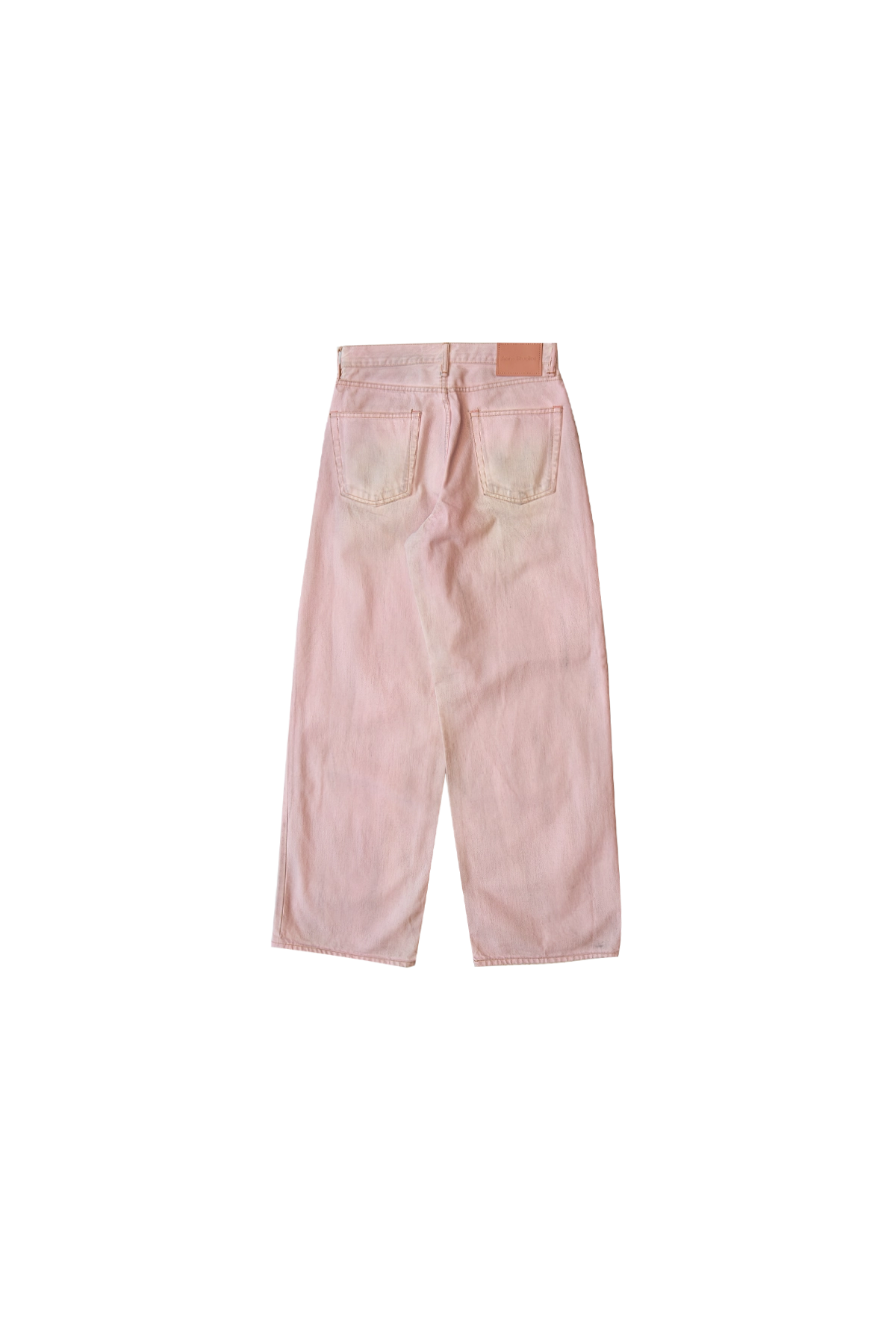 ganni デニム　パンツ　バギーパンツ　ピンク　acne studios Acne Studios - Loose fit jeans - 1981 - Pale Pink