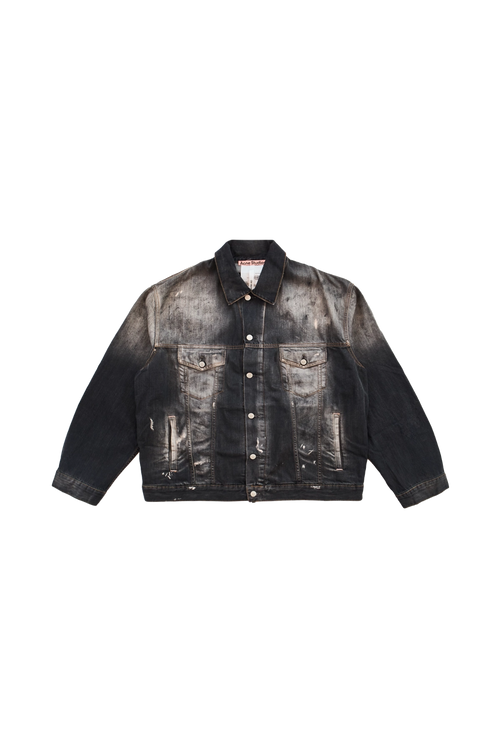 Acne Studios Oversized Denim Jacket Black – ESSXNYC