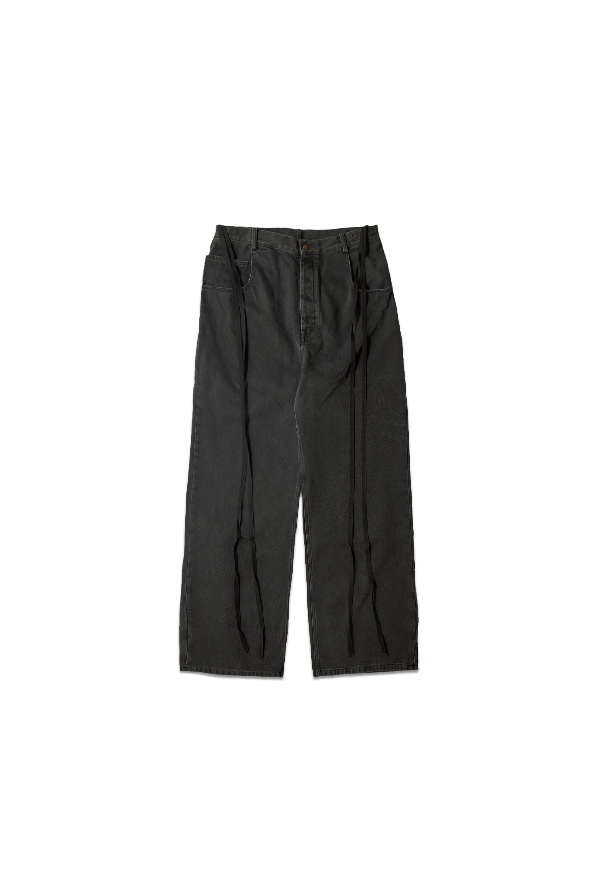 Ann Demeulemeester Olan 5-Pockets High Comfort Trousers Grey