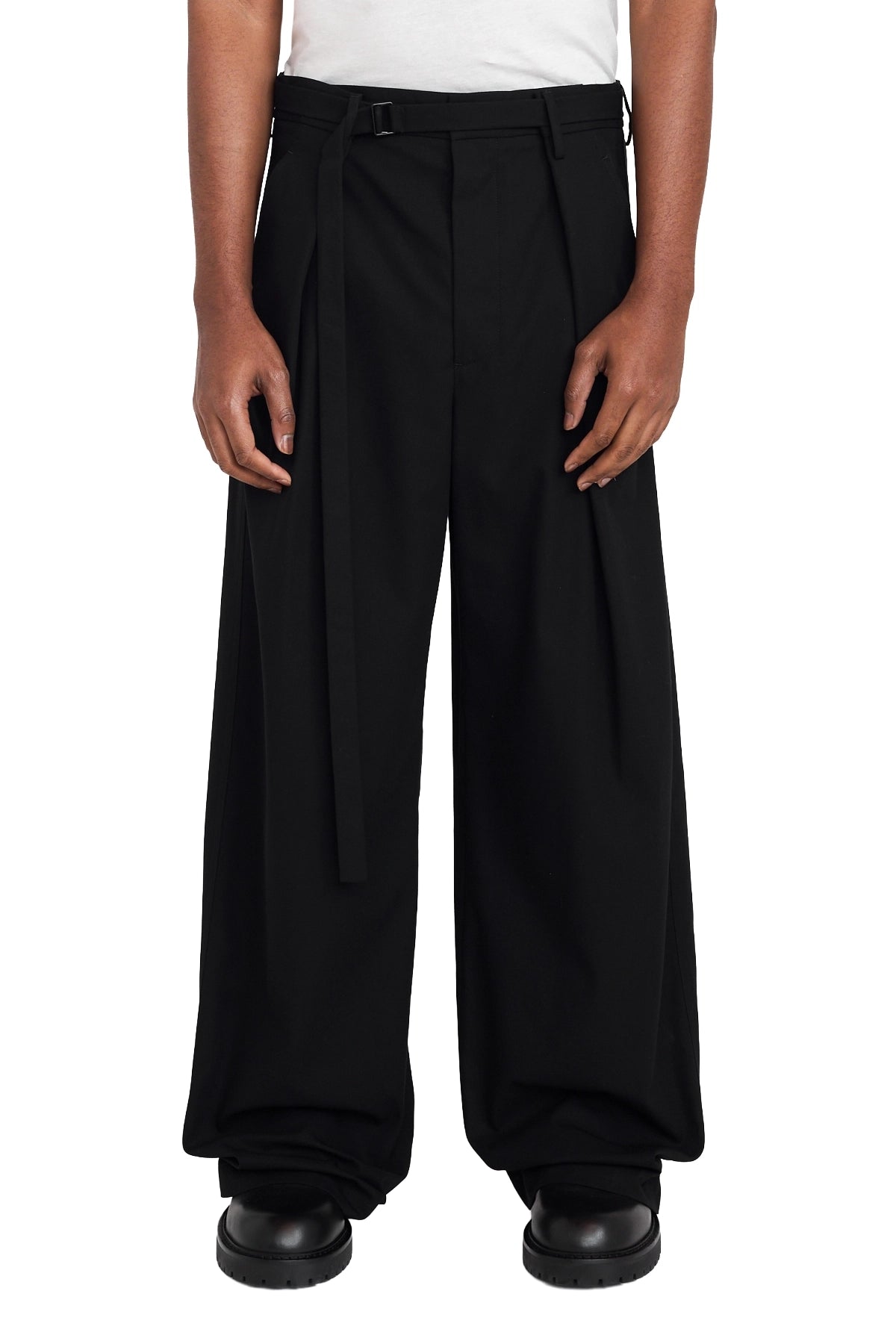 Ann Demeulemeester Norulf Workwear High Comfort Trousers Black
