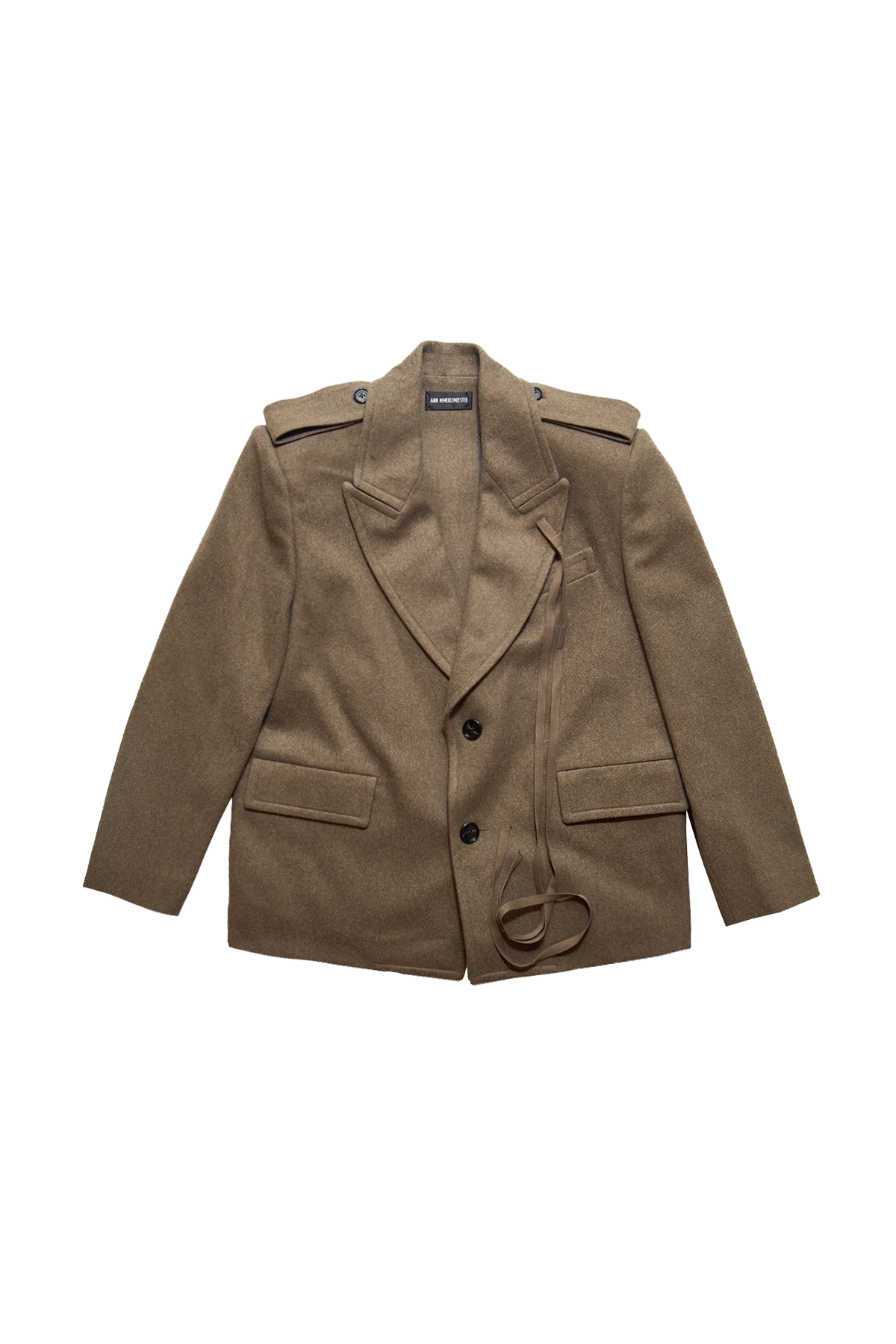 Ann Demeulemeester Selma High Comfort Peak Lapel Tailored Jacket 