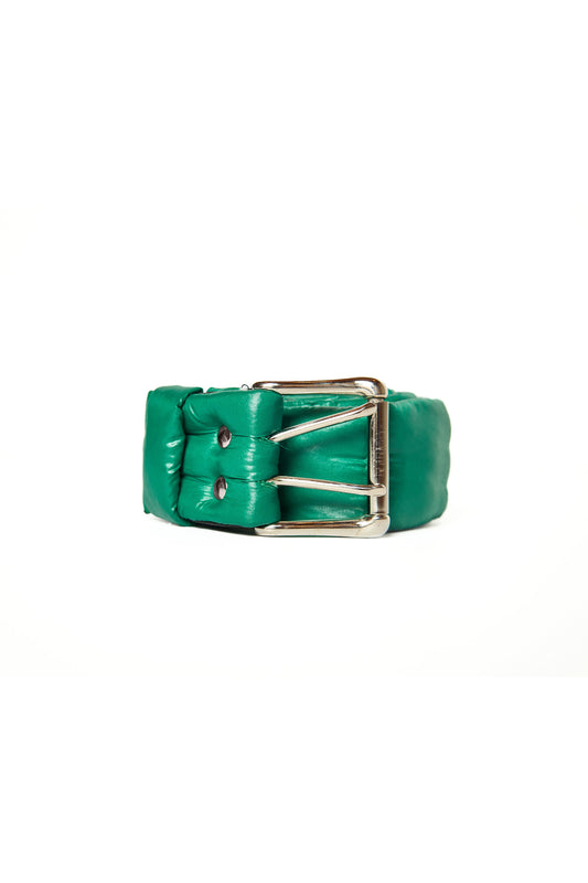 Aris Tatalovich Puffer Belt Green 12267