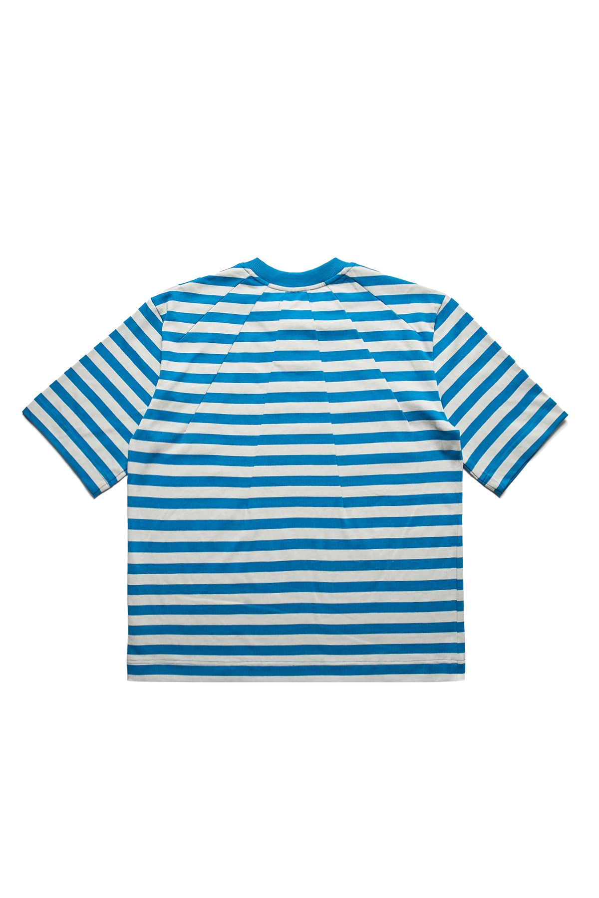 Aris Tatalovich Dart Neck Stripe T-Shirt 1