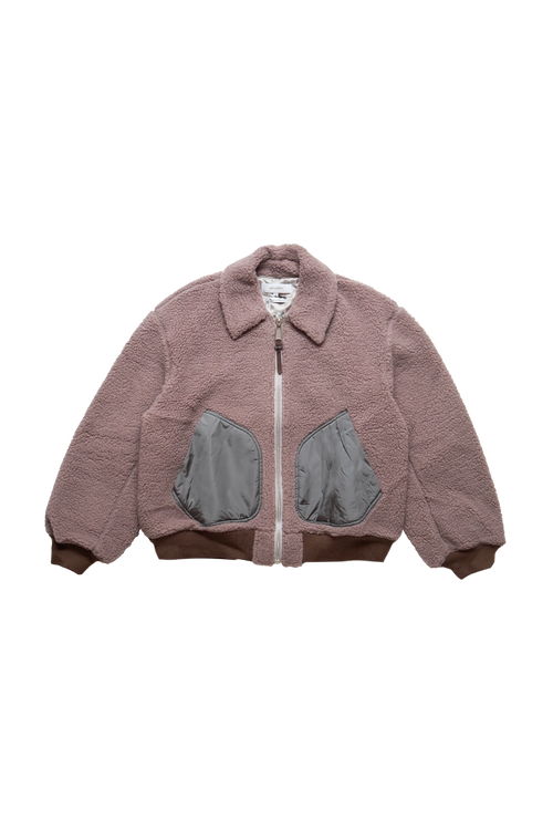 ARTCHENY Boa Reversible Jacket Pink – ESSXNYC