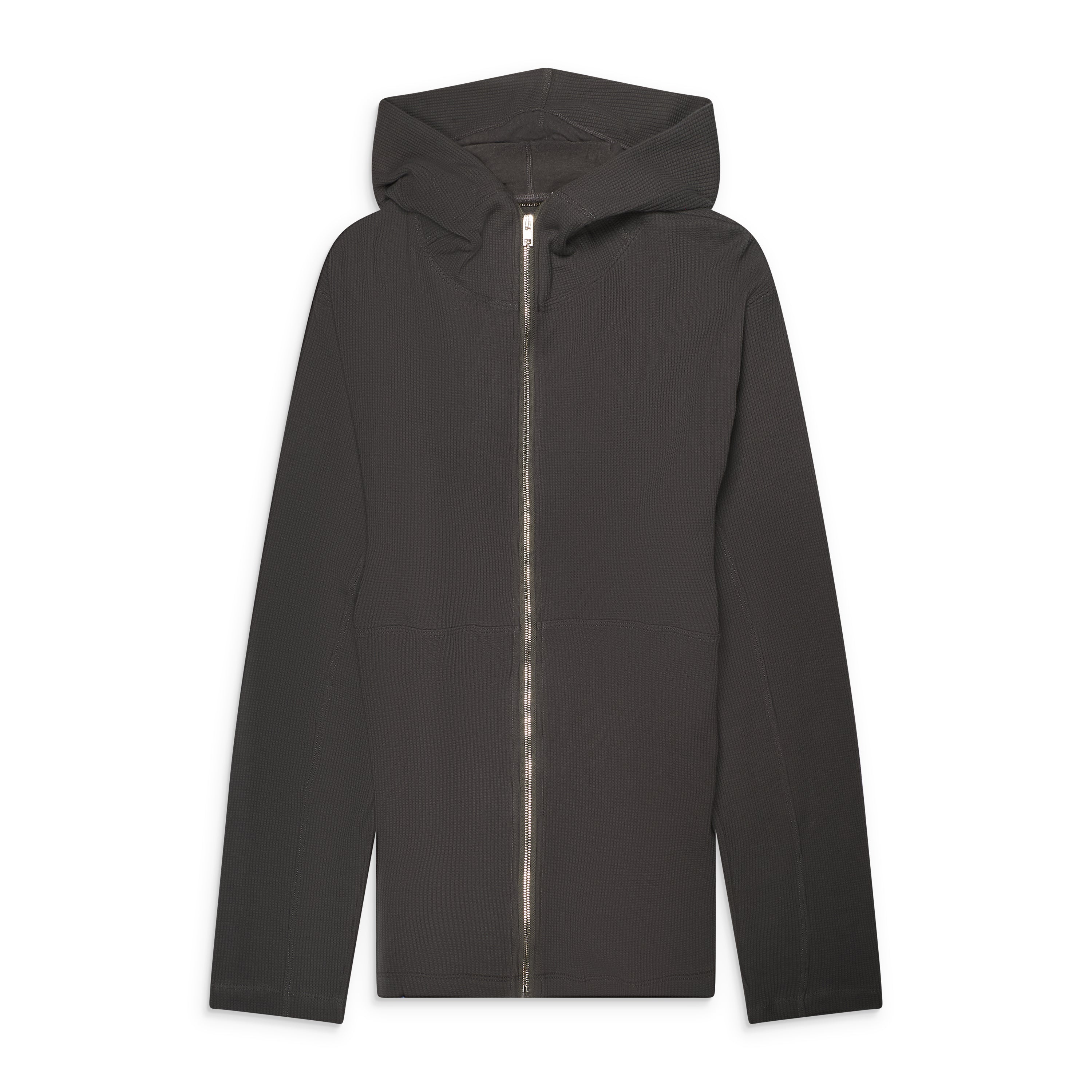 Bryan Jimenez Thermal Zip Up Grey