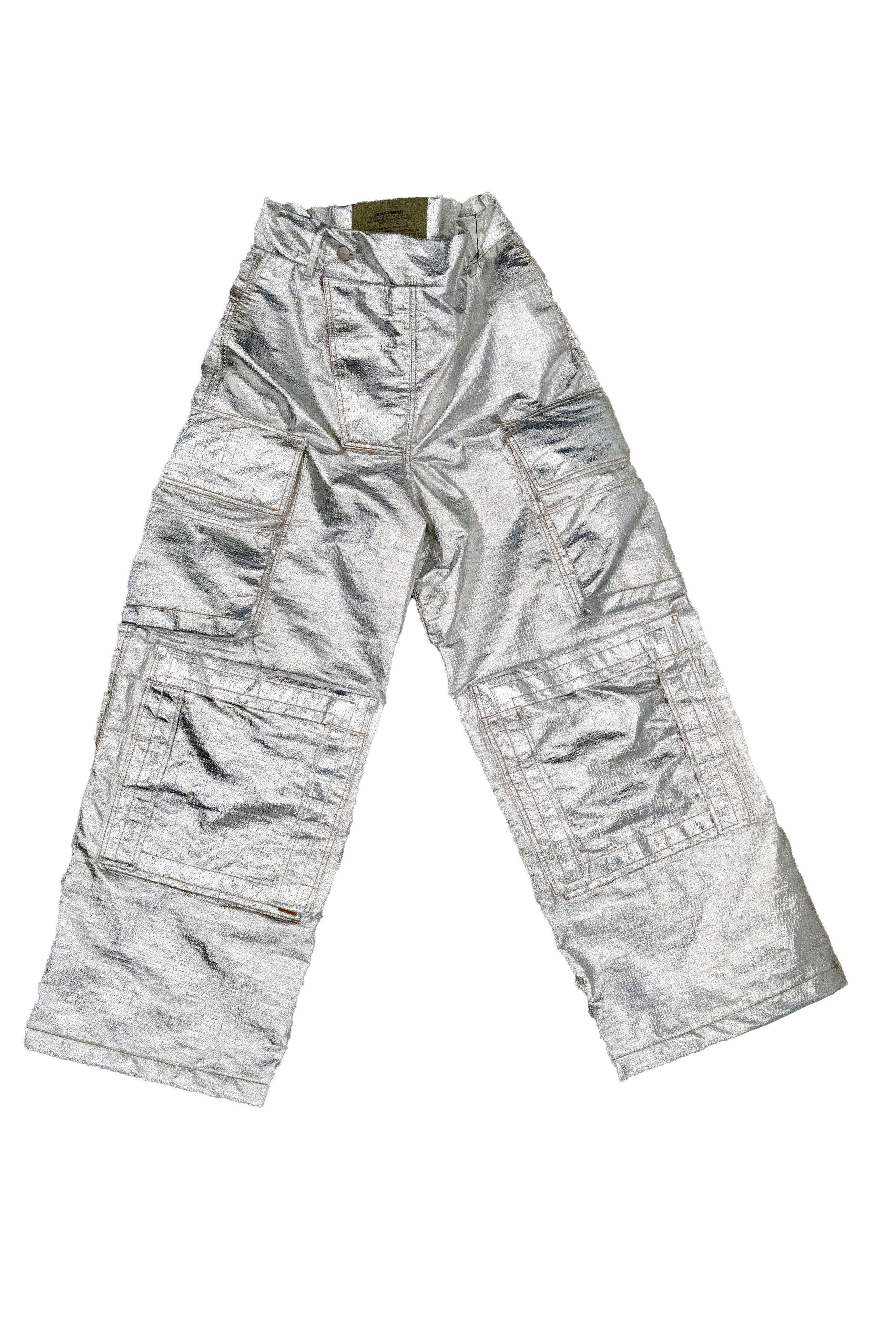 Bryan Jimenez Bunker Trousers Silver