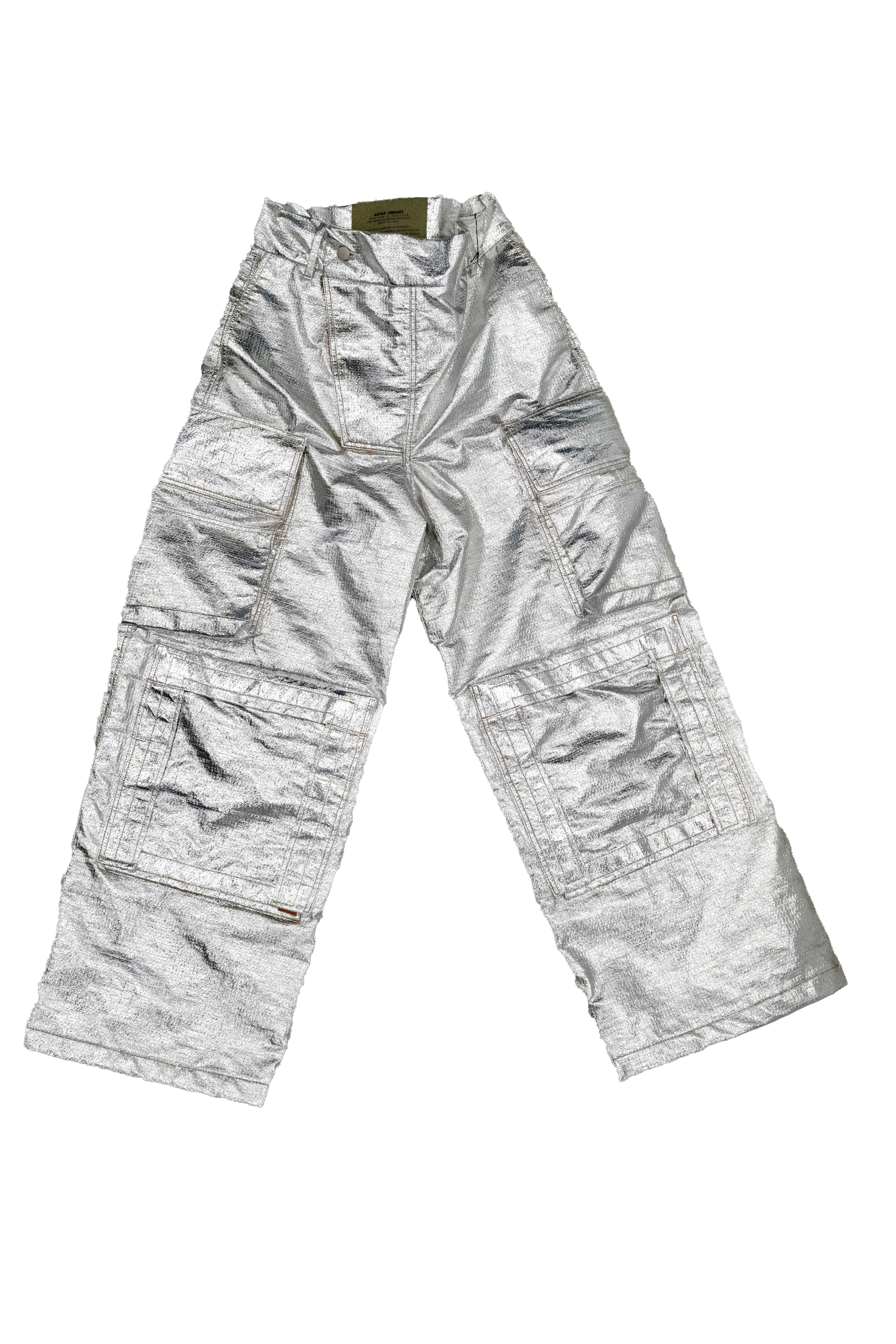 Bryan Jimenez Bunker Trousers Silver