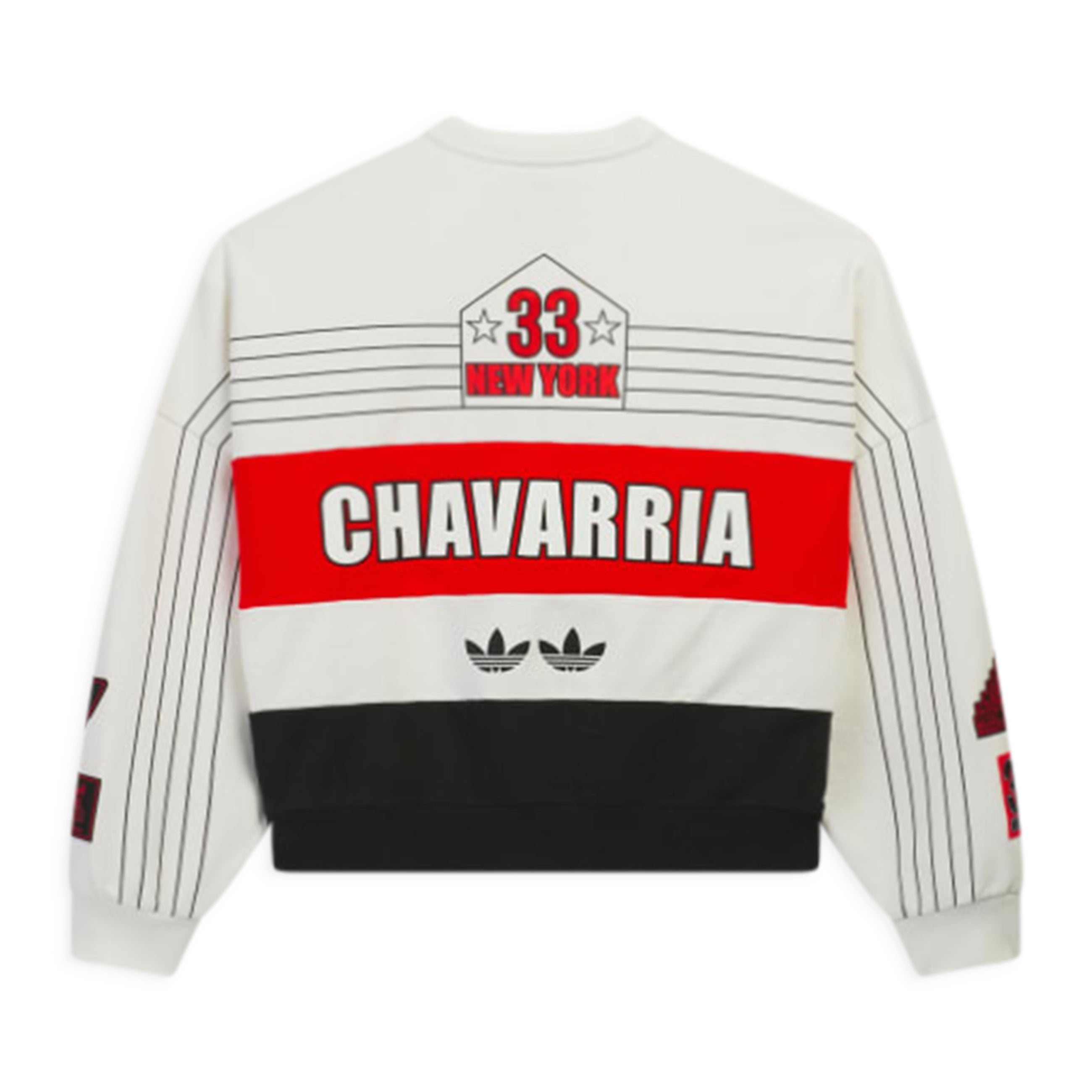 Adidas x Willy Chavarria NY Ball Crewneck White