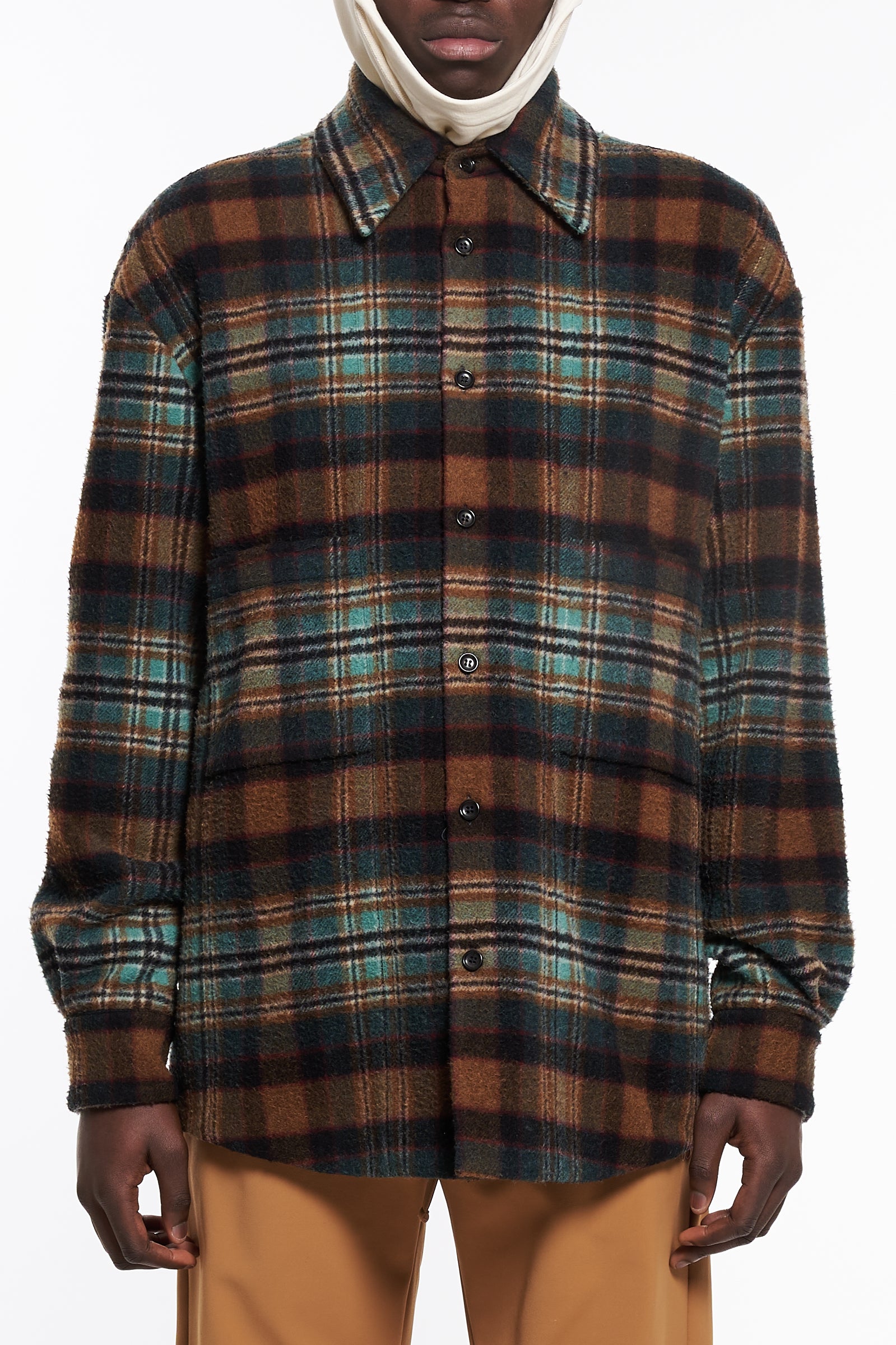 Winnie Check Shirt Jacket