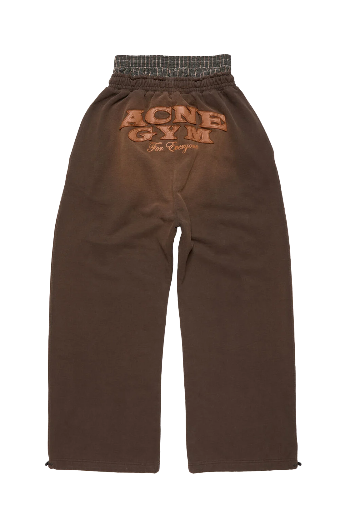 Acne Studios Layered Sweatpants Dark Brown