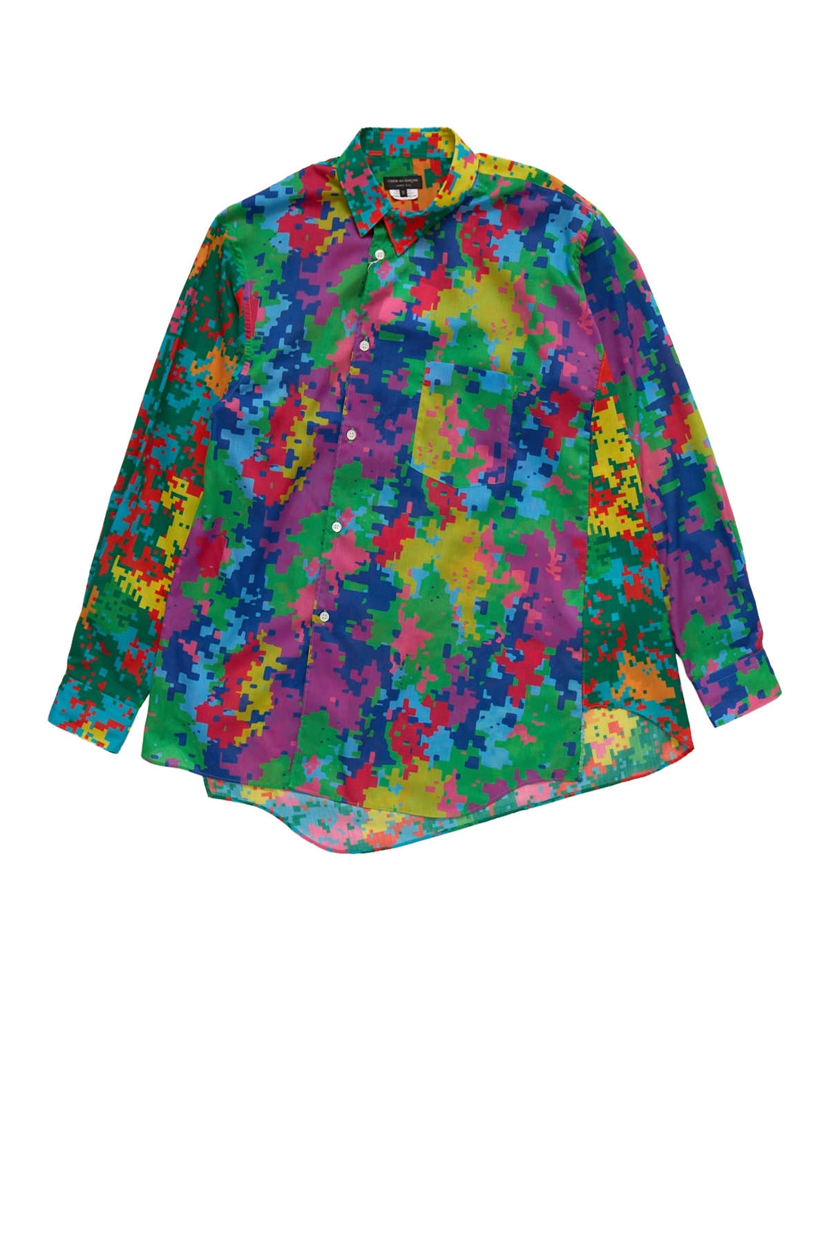 COMMESDESGARCONSLAWNCAMOPRINTASYMMETRICALATESSXFRONT