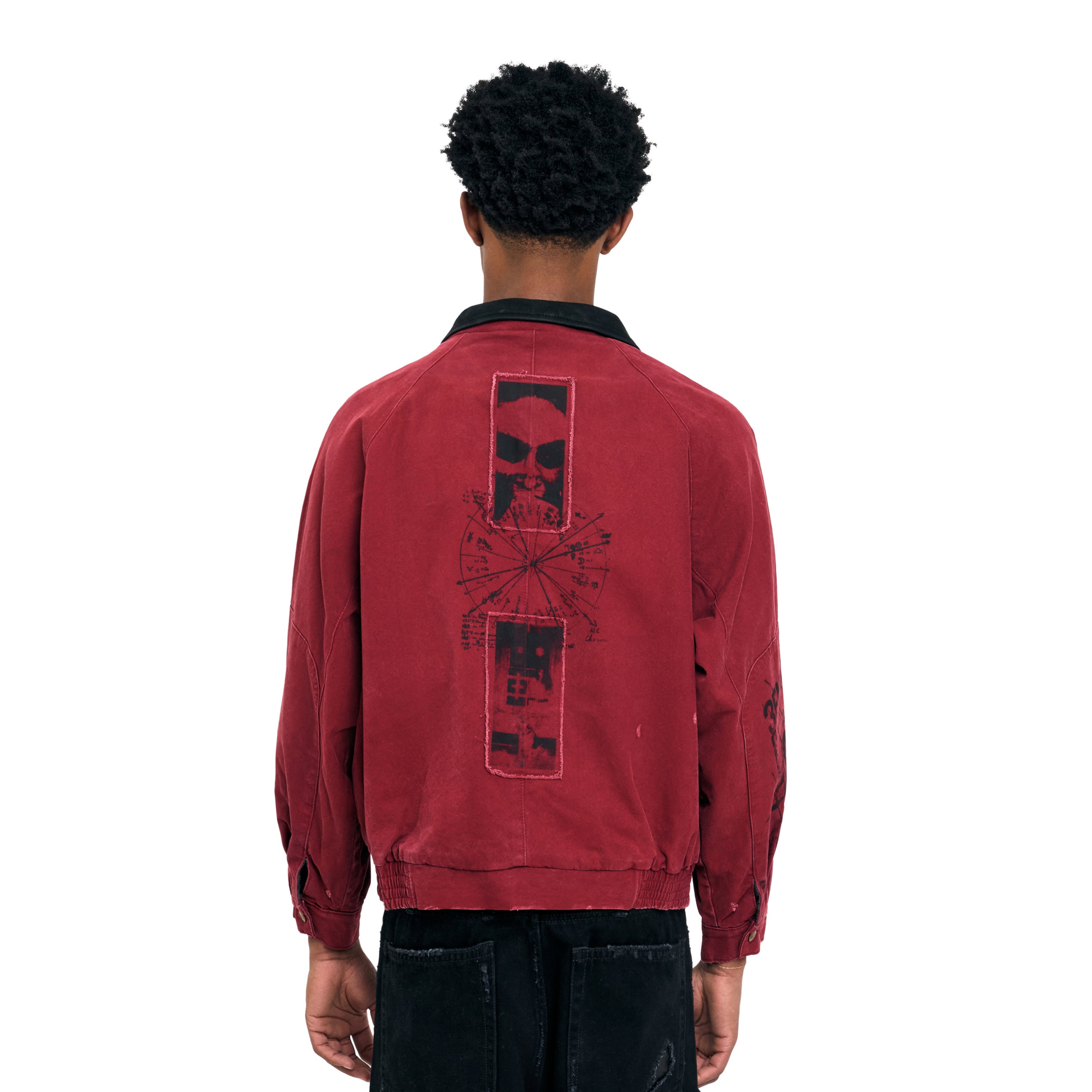 Enfants Riches Deprimes Constructivist Hunting Jacket Red