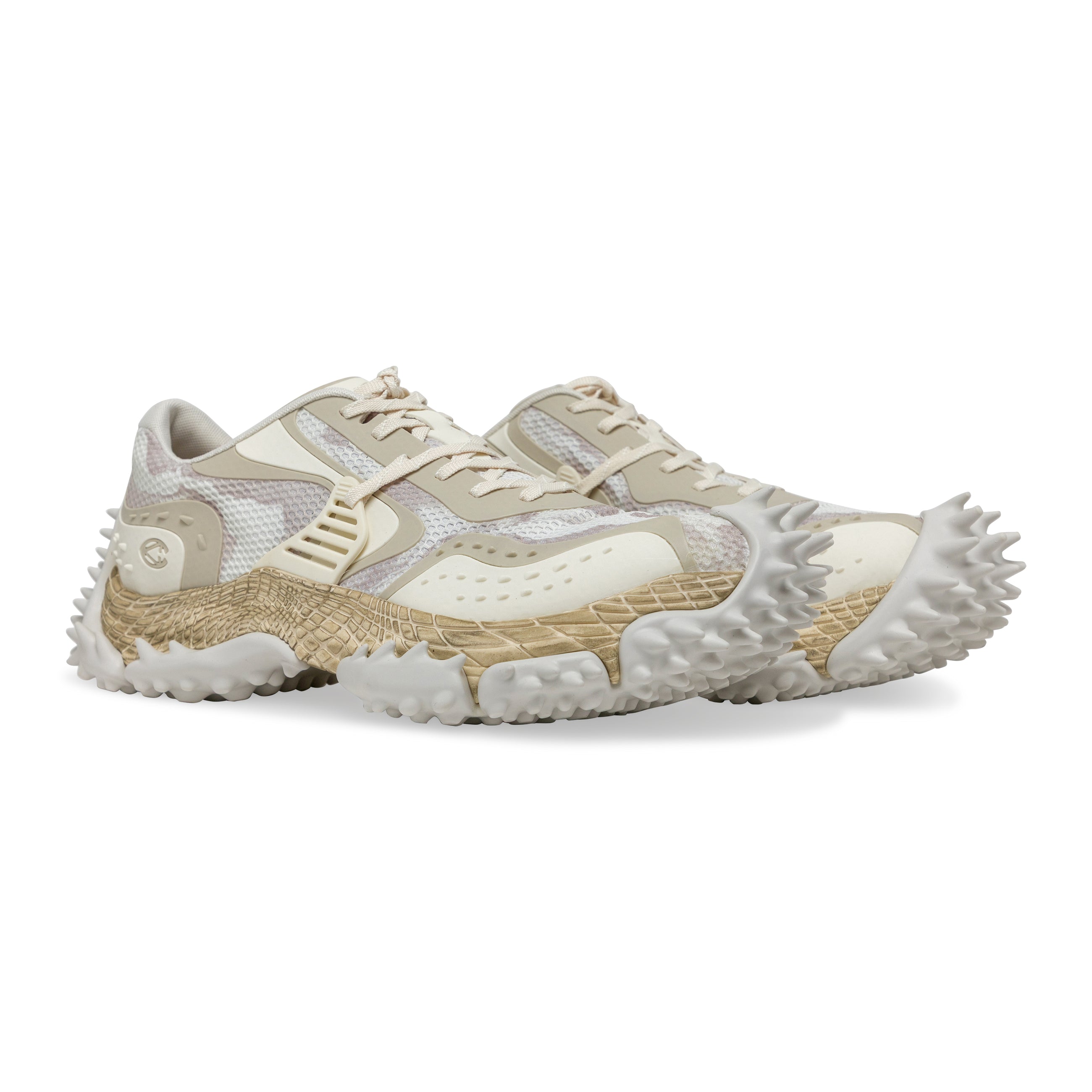 Camper Lab Tornado Sneakers Cream front three quarter