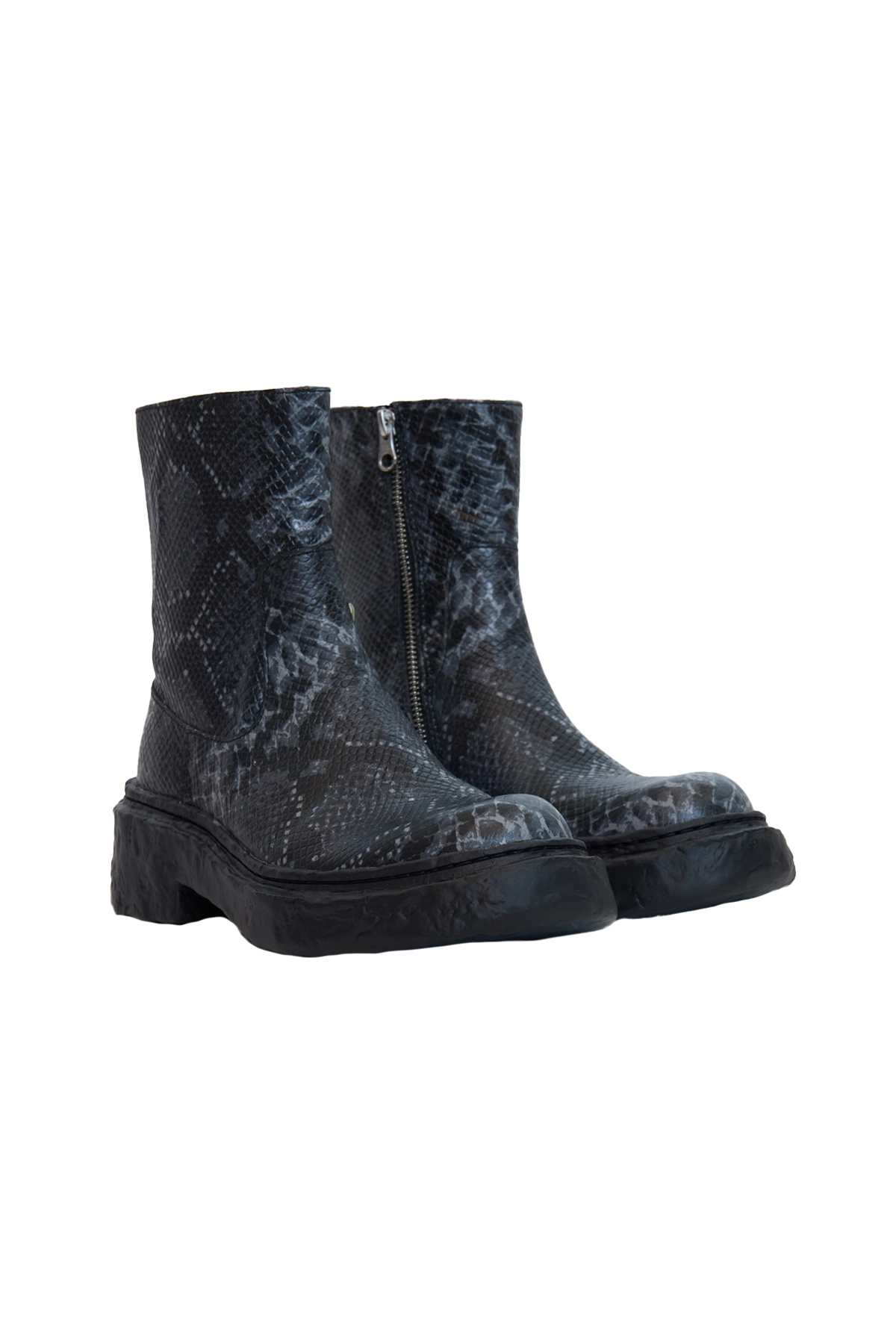 Camper Lab Vamonos Printed Python Boot Grey – ESSXNYC