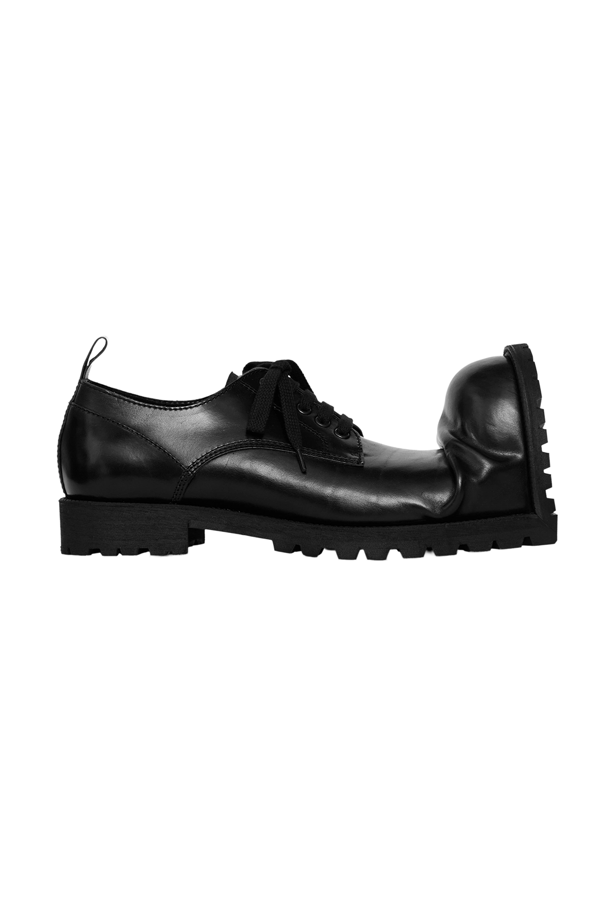 Cdg Homme Plus X Kids Love Gaite Crushed-Toe Derby Black
