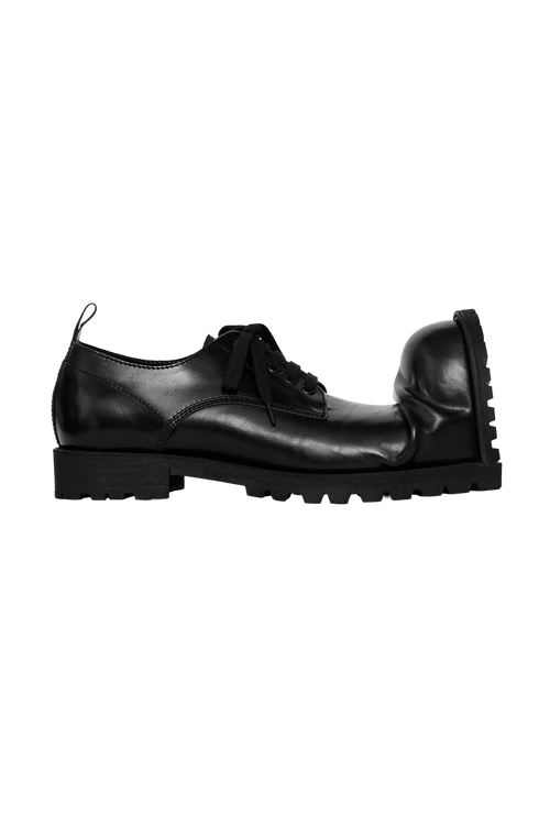Cdg Homme Plus X Kids Love Gaite Crushed-Toe Derby Black – ESSXNYC