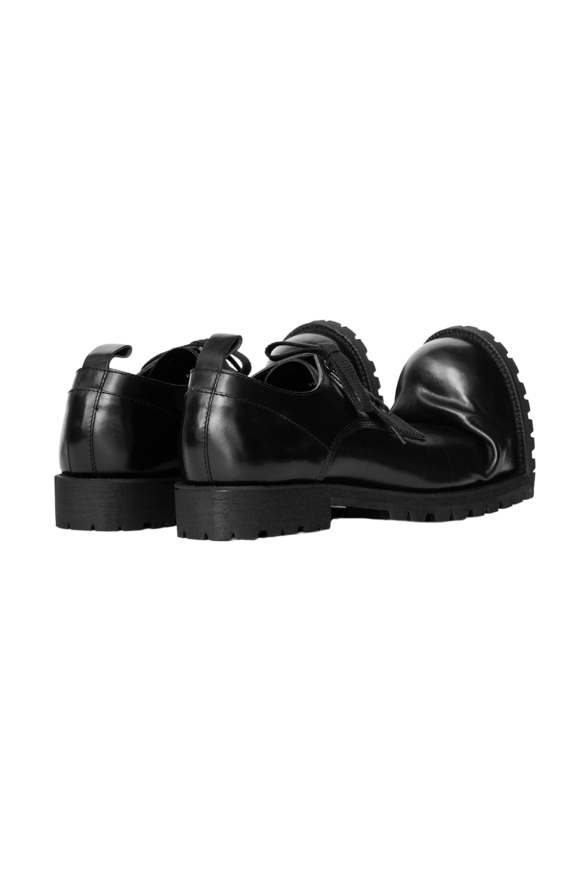 Cdg Homme Plus X Kids Love Gaite Crushed-Toe Derby Black 1