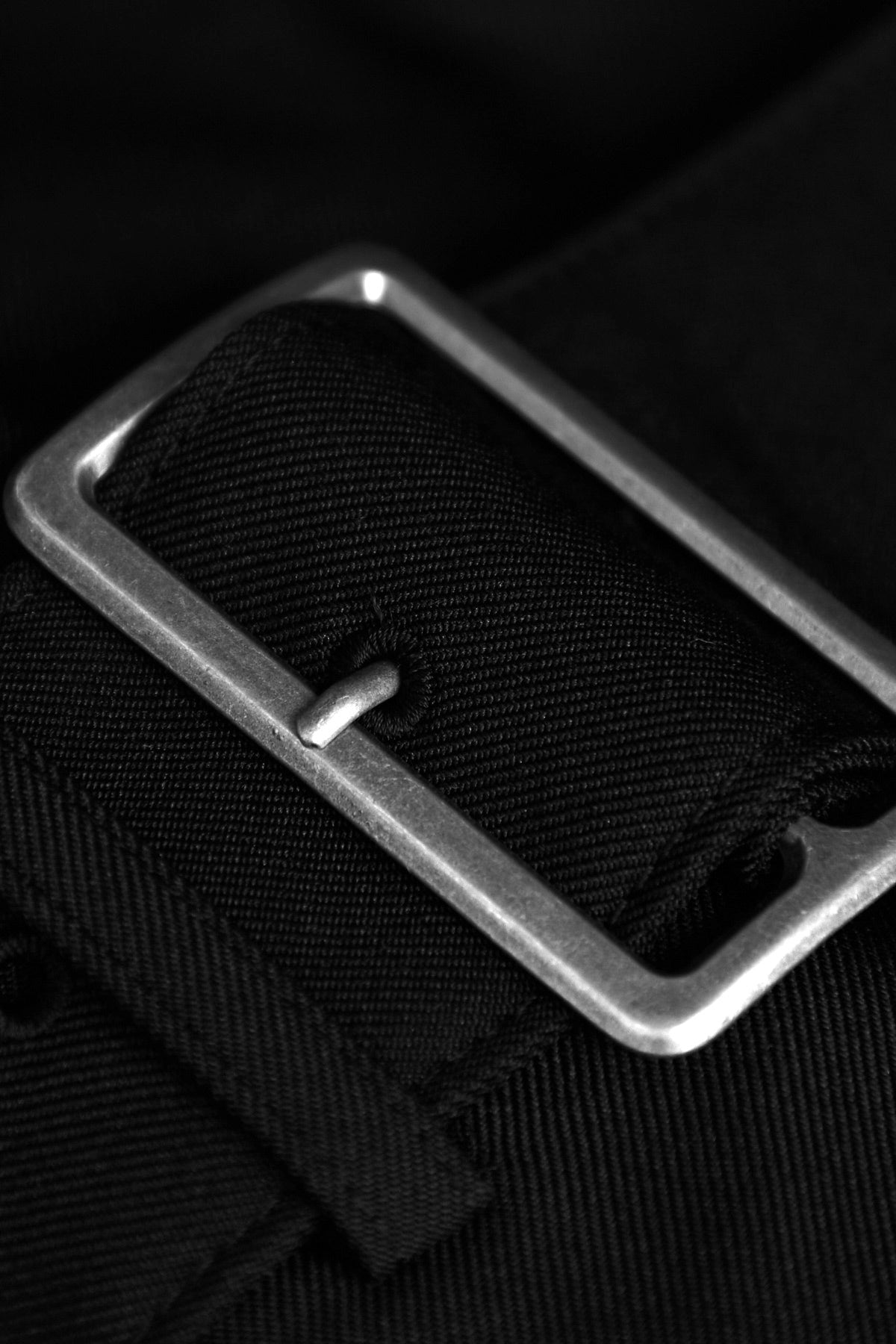 Comme Des Garcons Homme Plus Trousers With Buckles Black – ESSXNYC