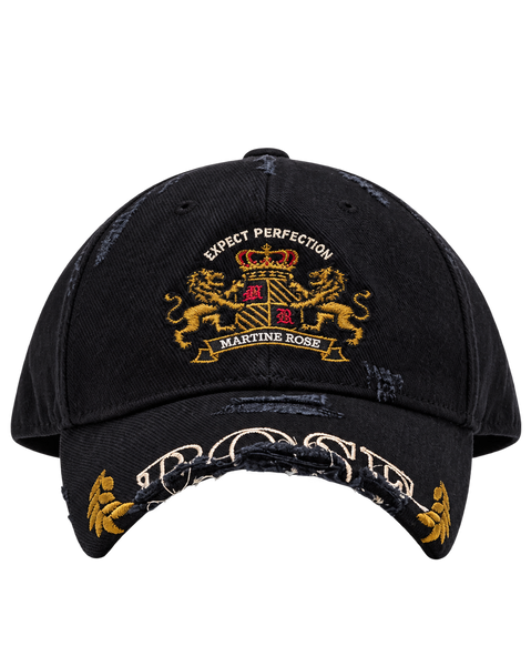Martine Rose Cut Peak Cap Black – ESSXNYC