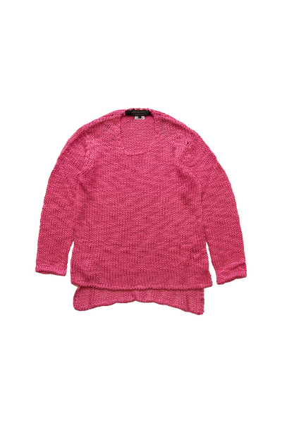 Comme Des Garcons Homme Plus Pink Crewneck Sweater Pink – ESSXNYC Comme Des Garcons Homme Plus Pink Crewneck Sweater Pink – ESSXNYC