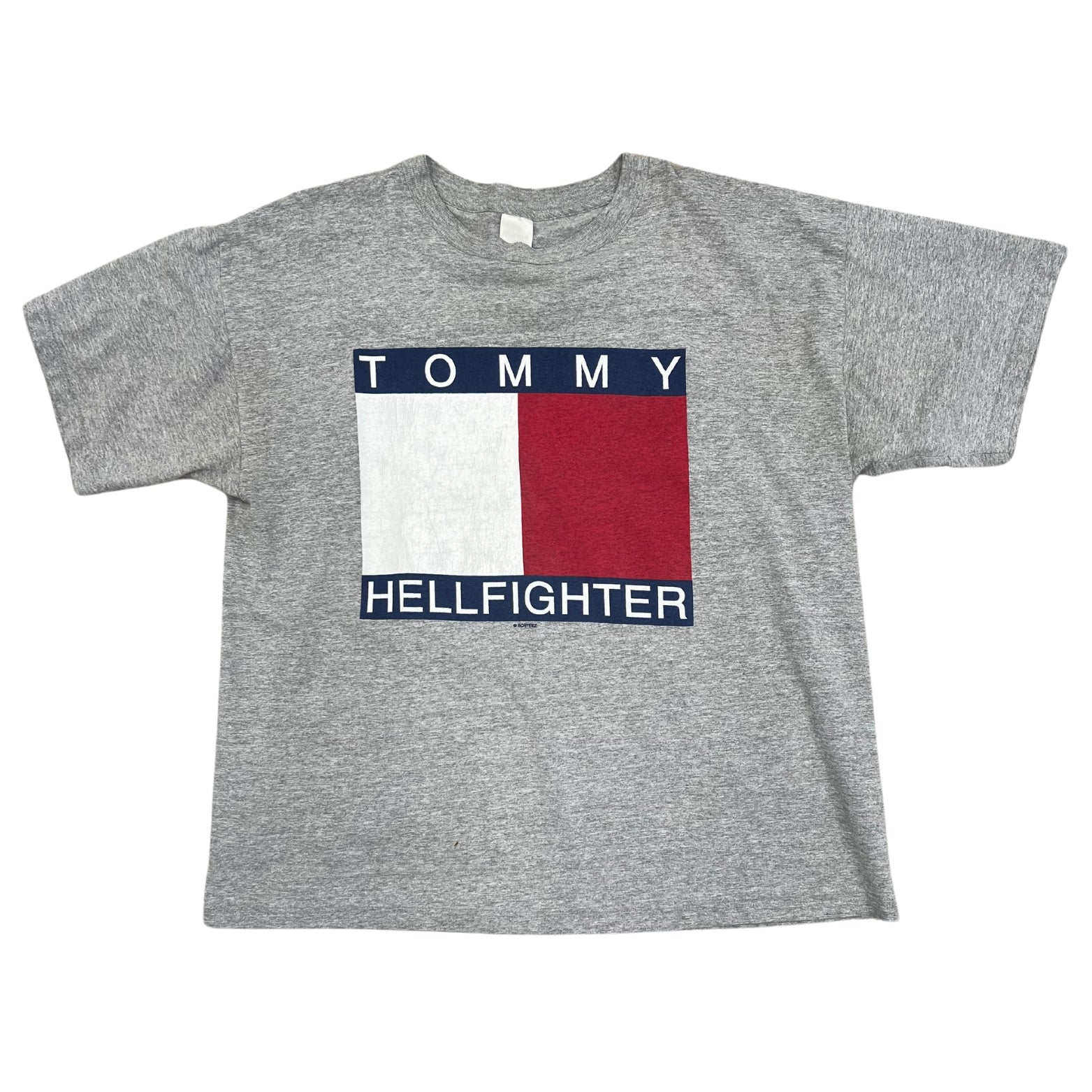 Mr. X Tommy Hellfighter Vintage 1990'S T-Shirt White 10028