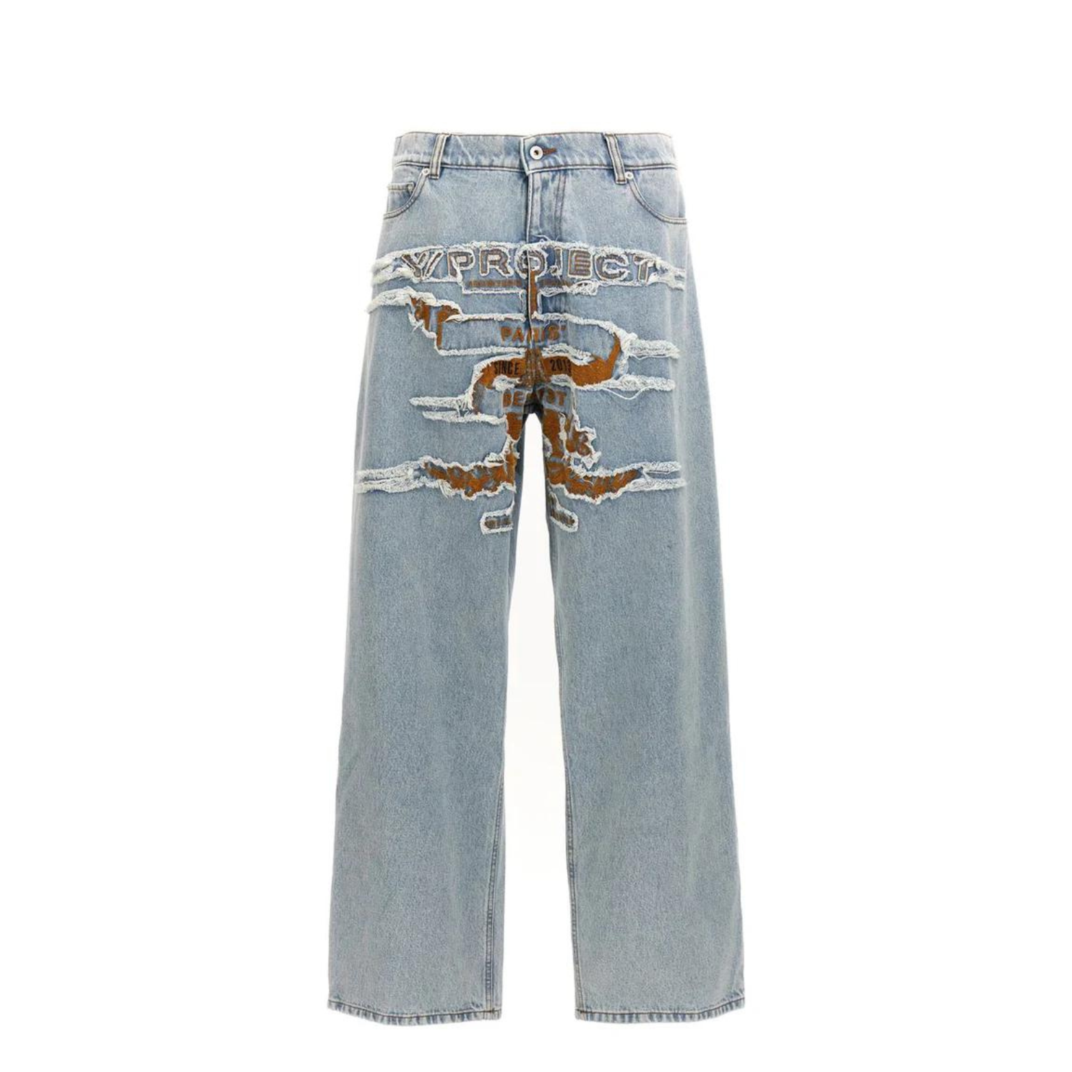 Y/PROJECT Paris Best Patch Jeans Blue 7311