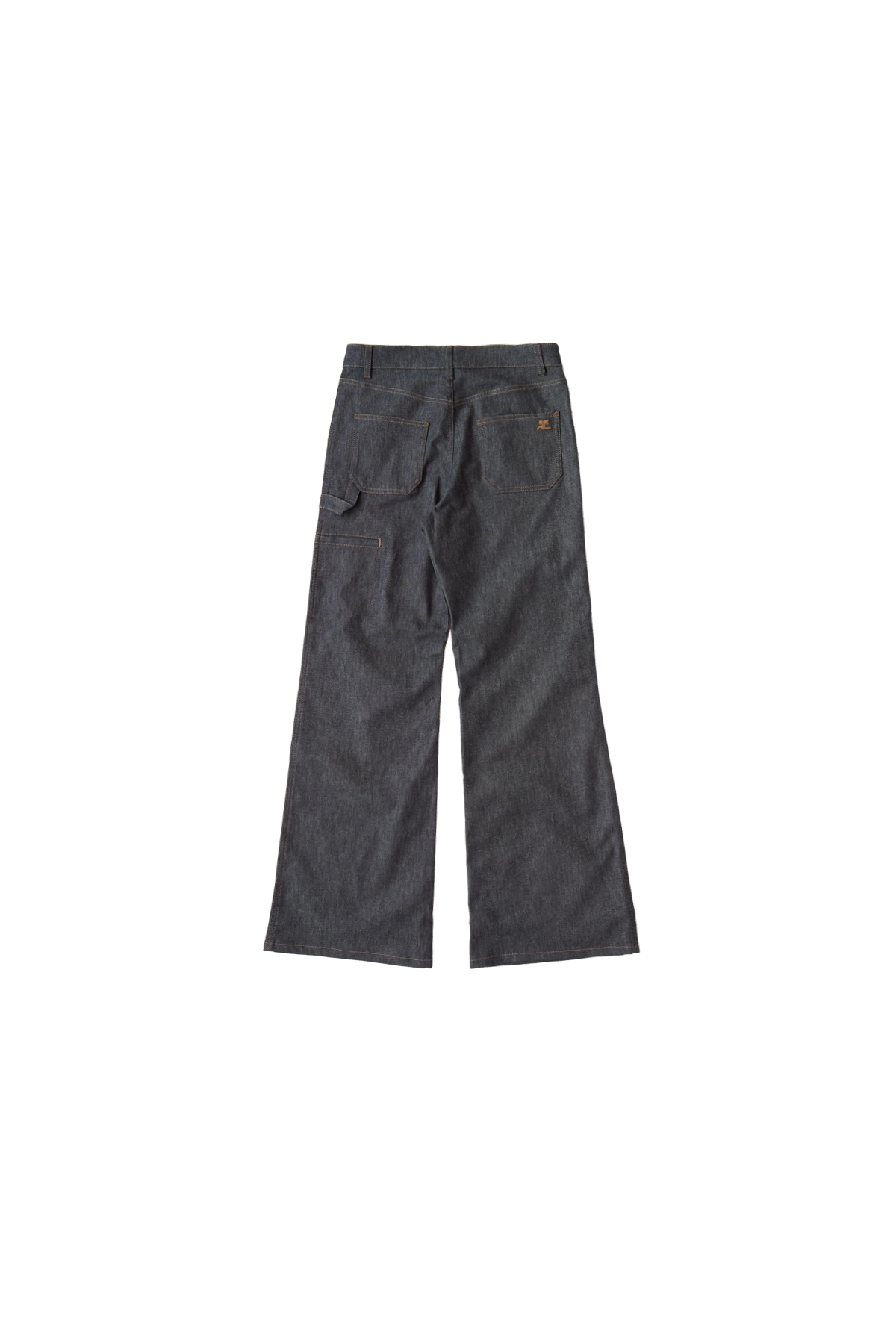 Courreges Hammer Denim Baggy Pants Grey – ESSXNYC