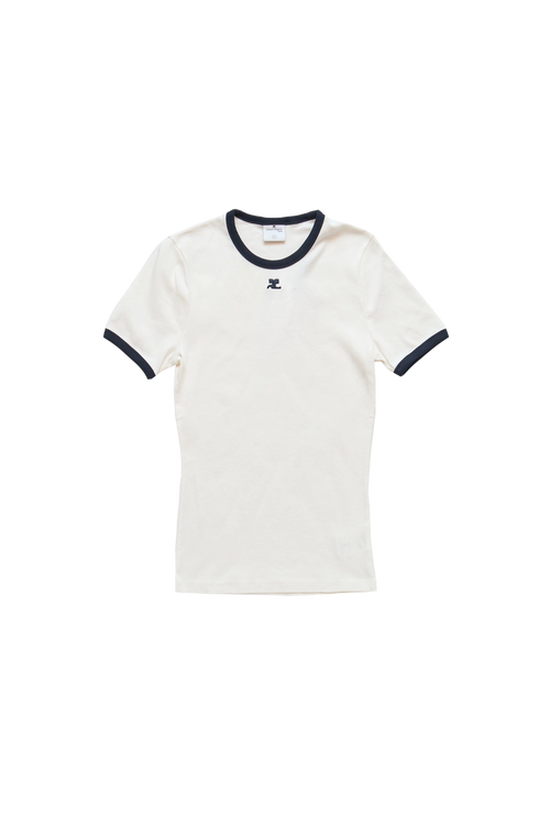 Courreges_Signature_Contrast_T