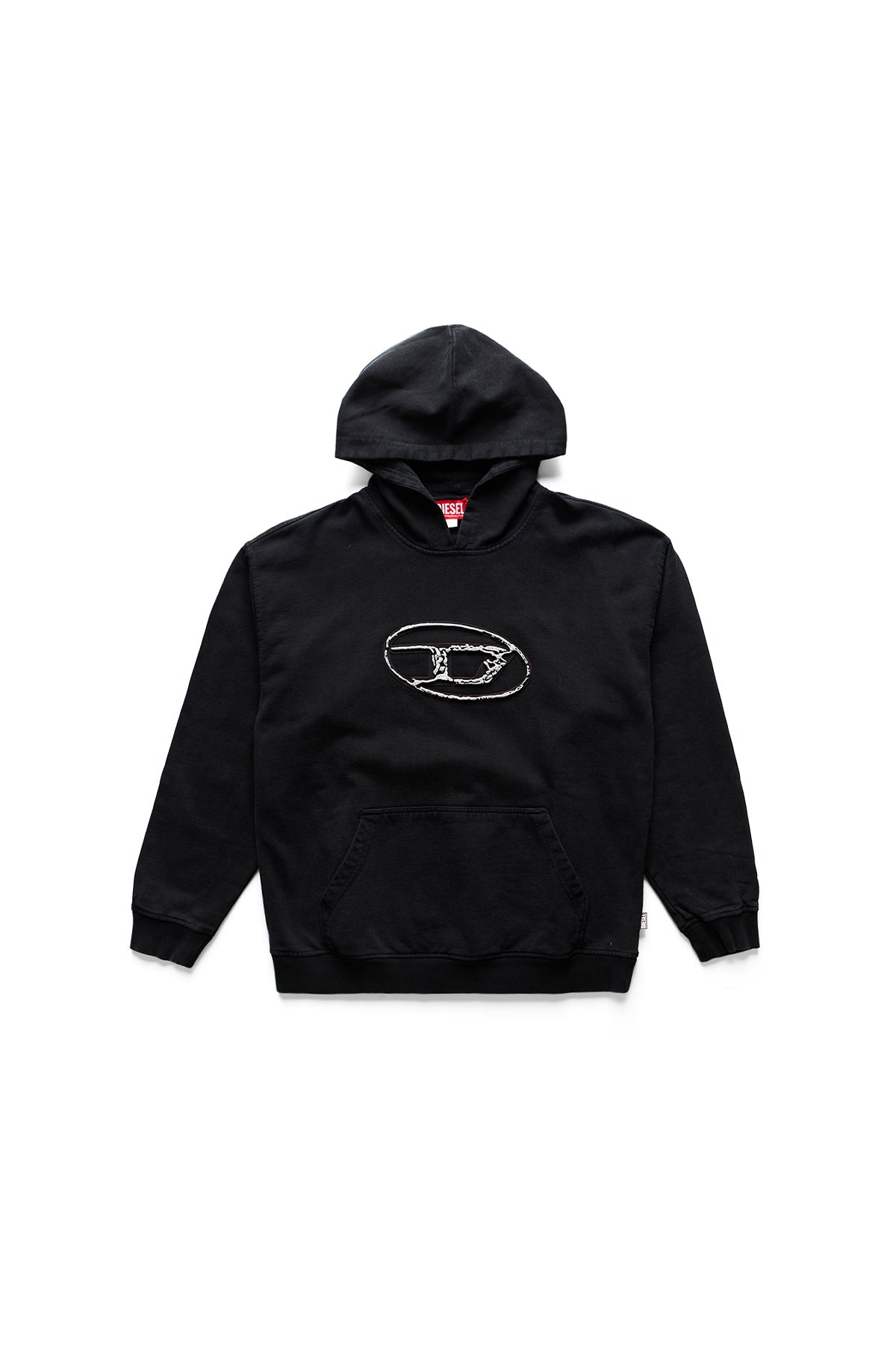 Diesel Distressed Logo Hoodie 9529