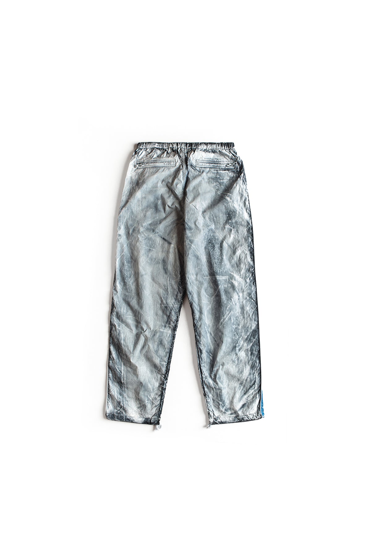 Diesel Nylon And Denim Track Pants Blue 9464