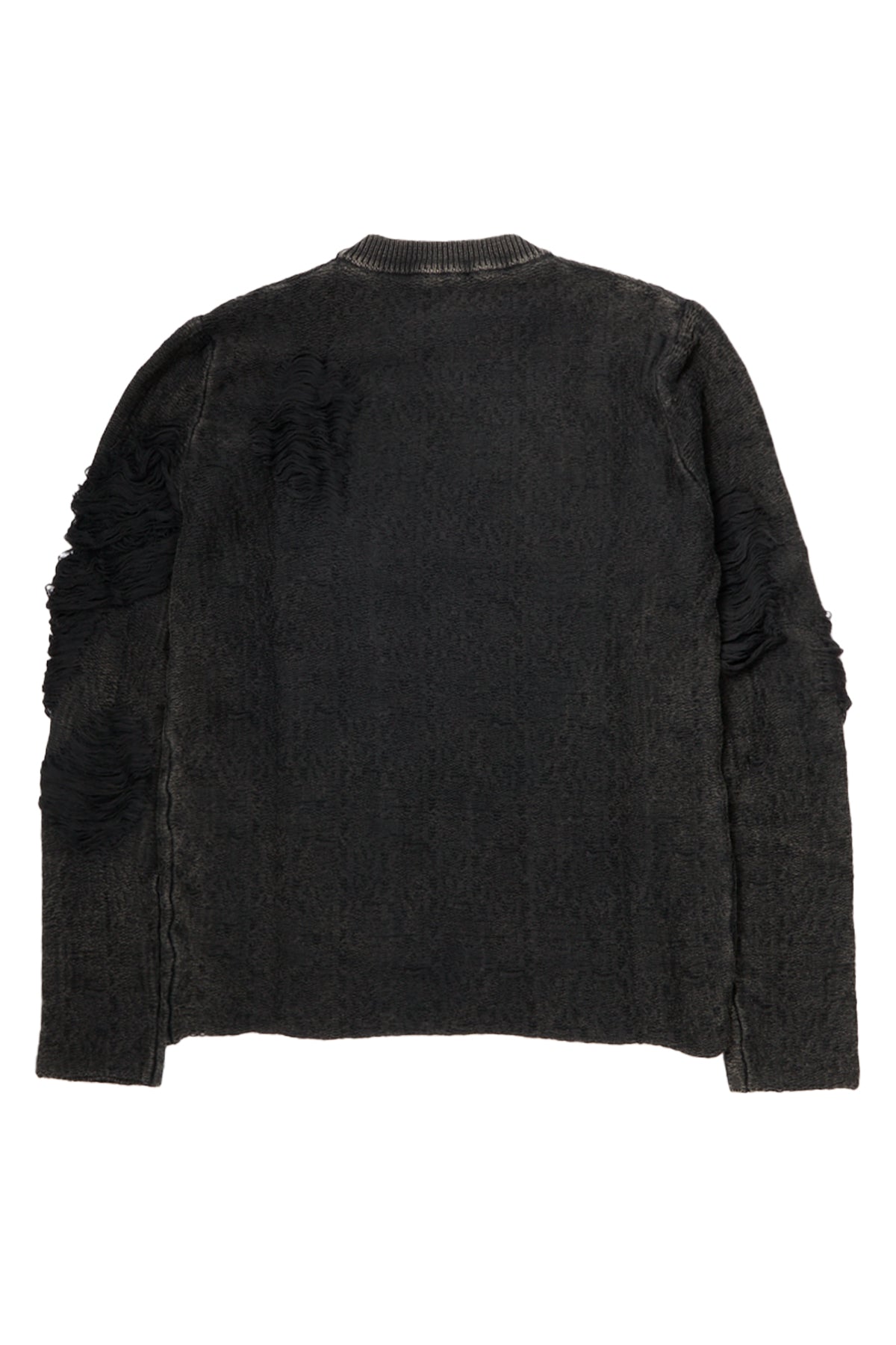 Diesel Distressed Sweater Black