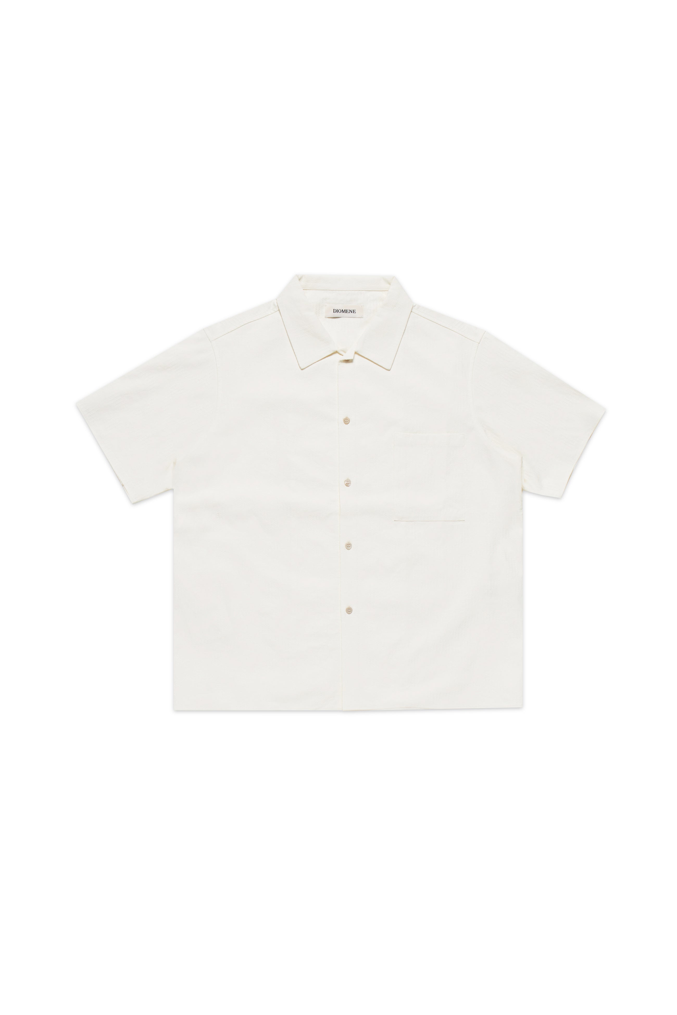 Diomene By Damir Doma Shirt Sleeve Button-Up Shirt White 11580