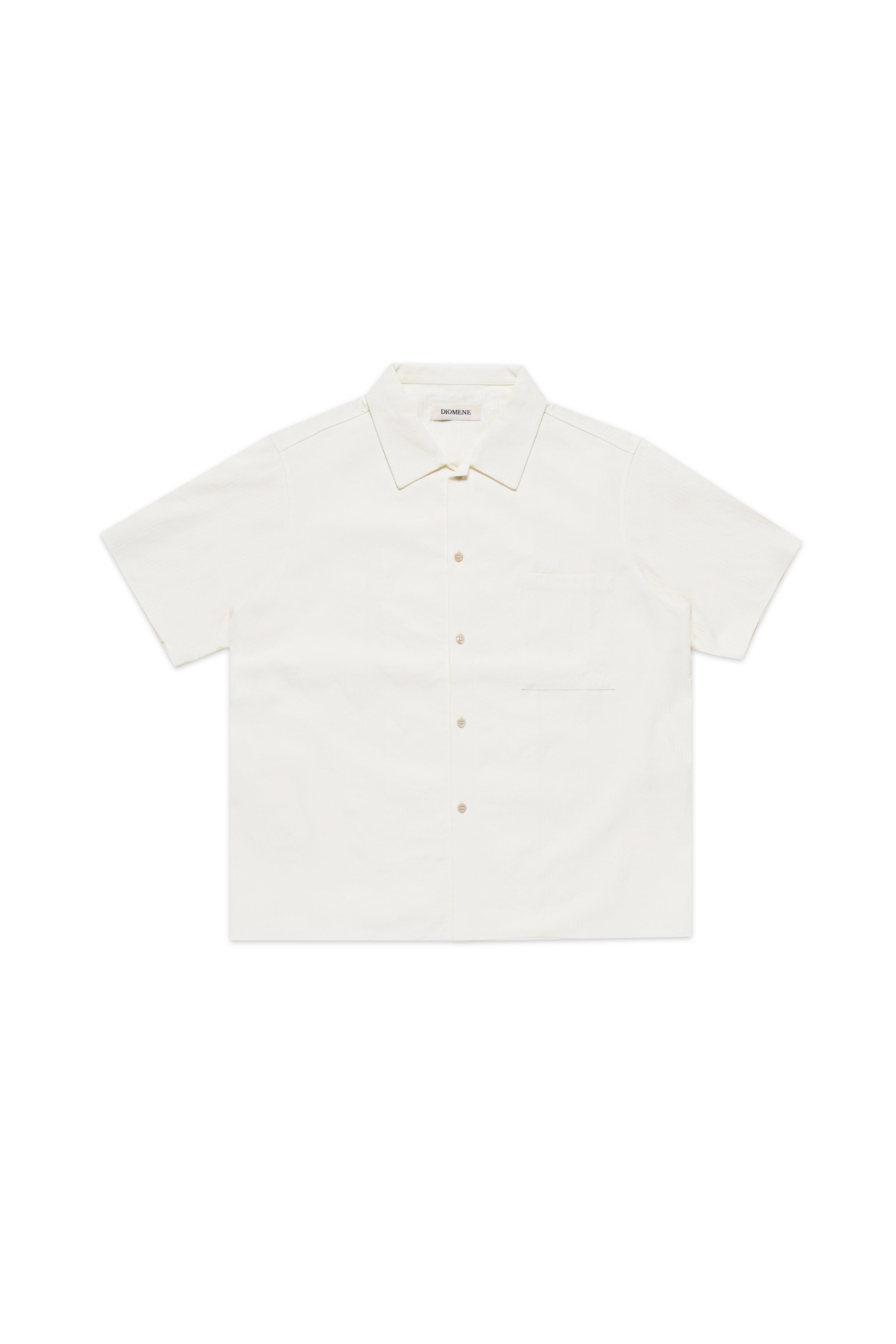 Diomene By Damir Doma Shirt Sleeve Button-Up Shirt White 11580