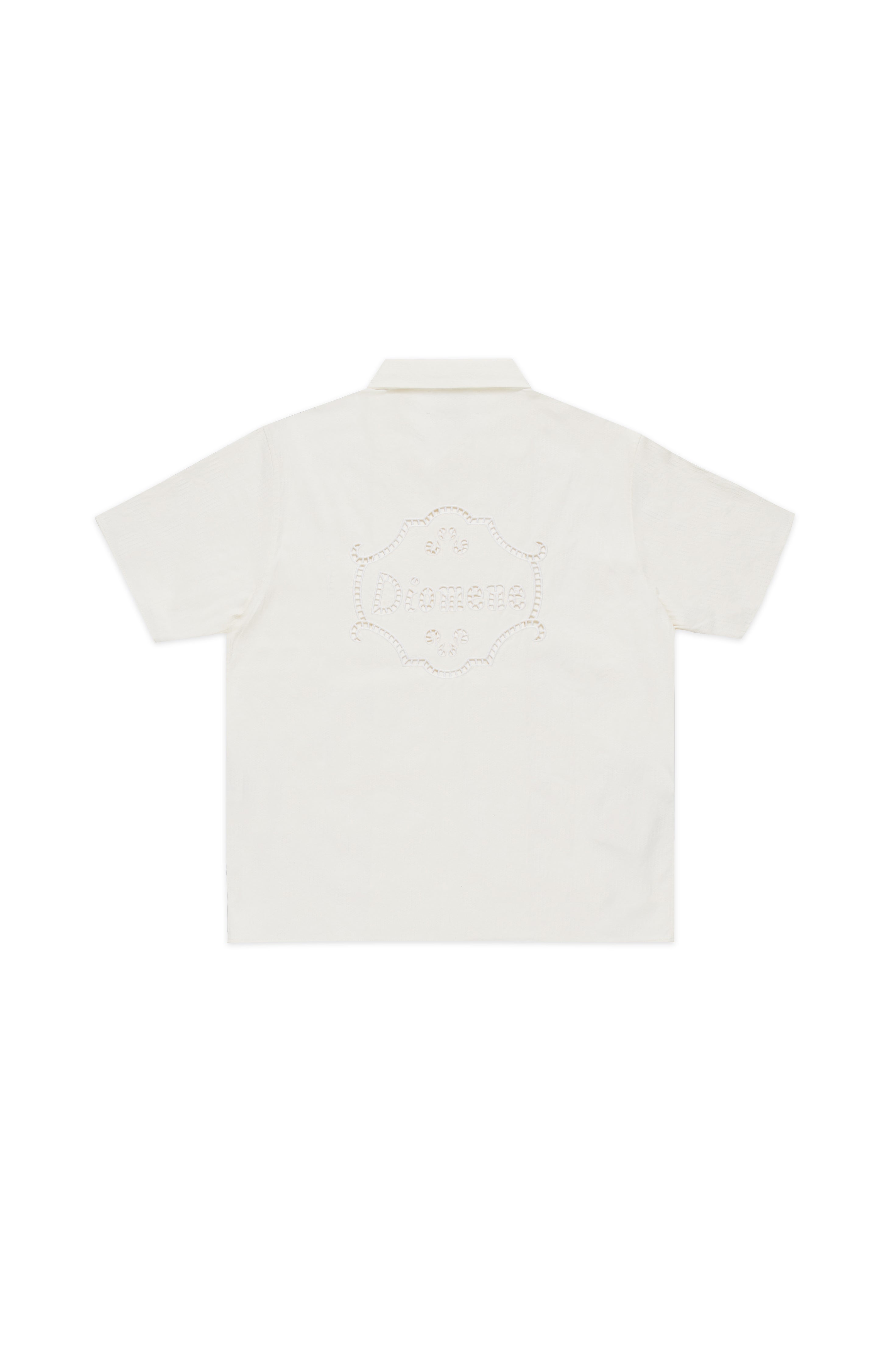 Diomene By Damir Doma Shirt Sleeve Button-Up Shirt White 11581