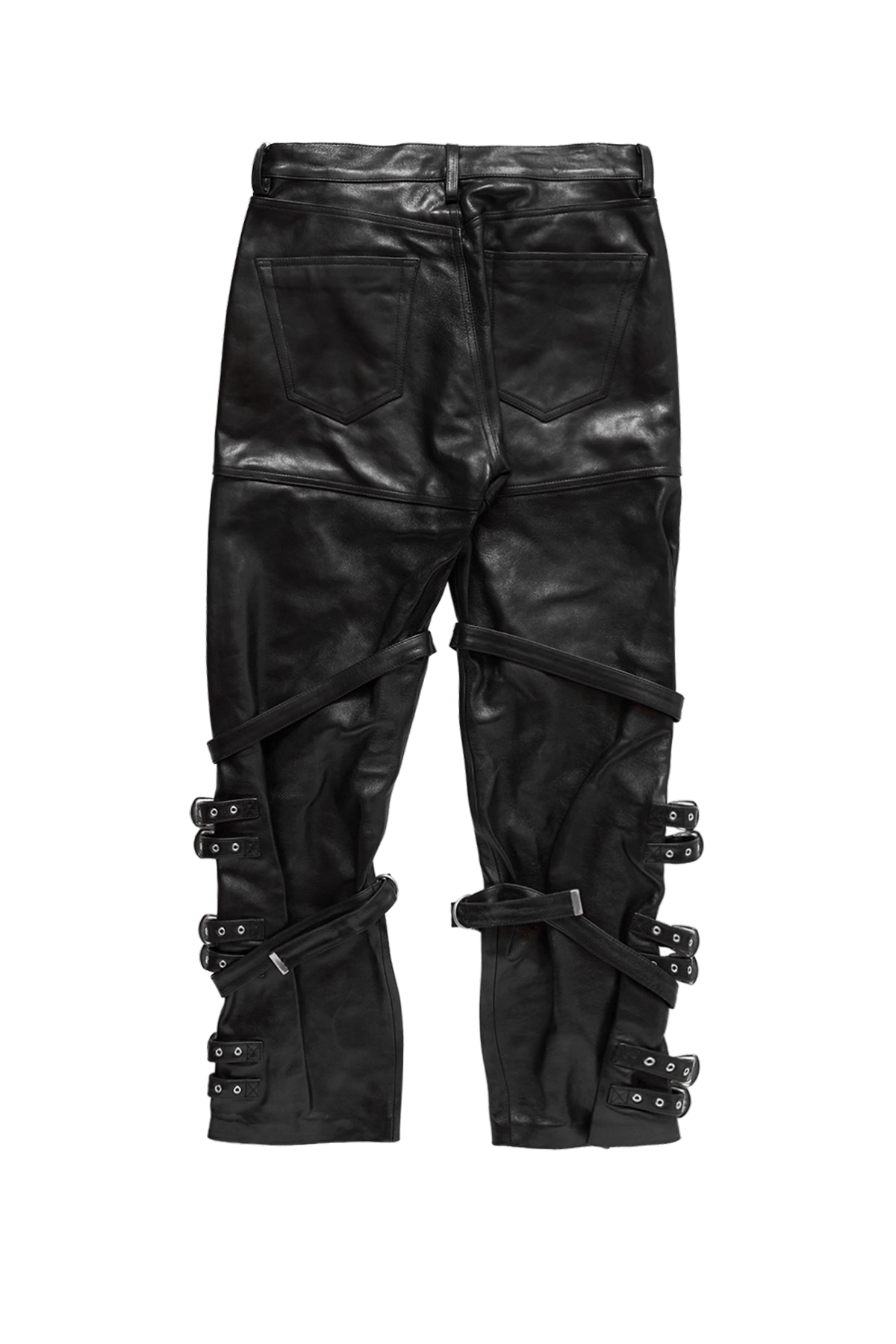 Doublet Buckle Overload Leather Pants Black – ESSXNYC Doublet Buckle Overload Leather Pants Black – ESSXNYC