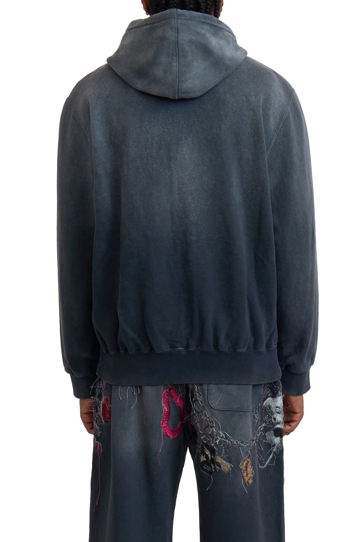 Doublet Embroidered Chain Zip-Up Hoodie Black – ESSXNYC Doublet Embroidered Chain Zip-Up Hoodie Black – ESSXNYC