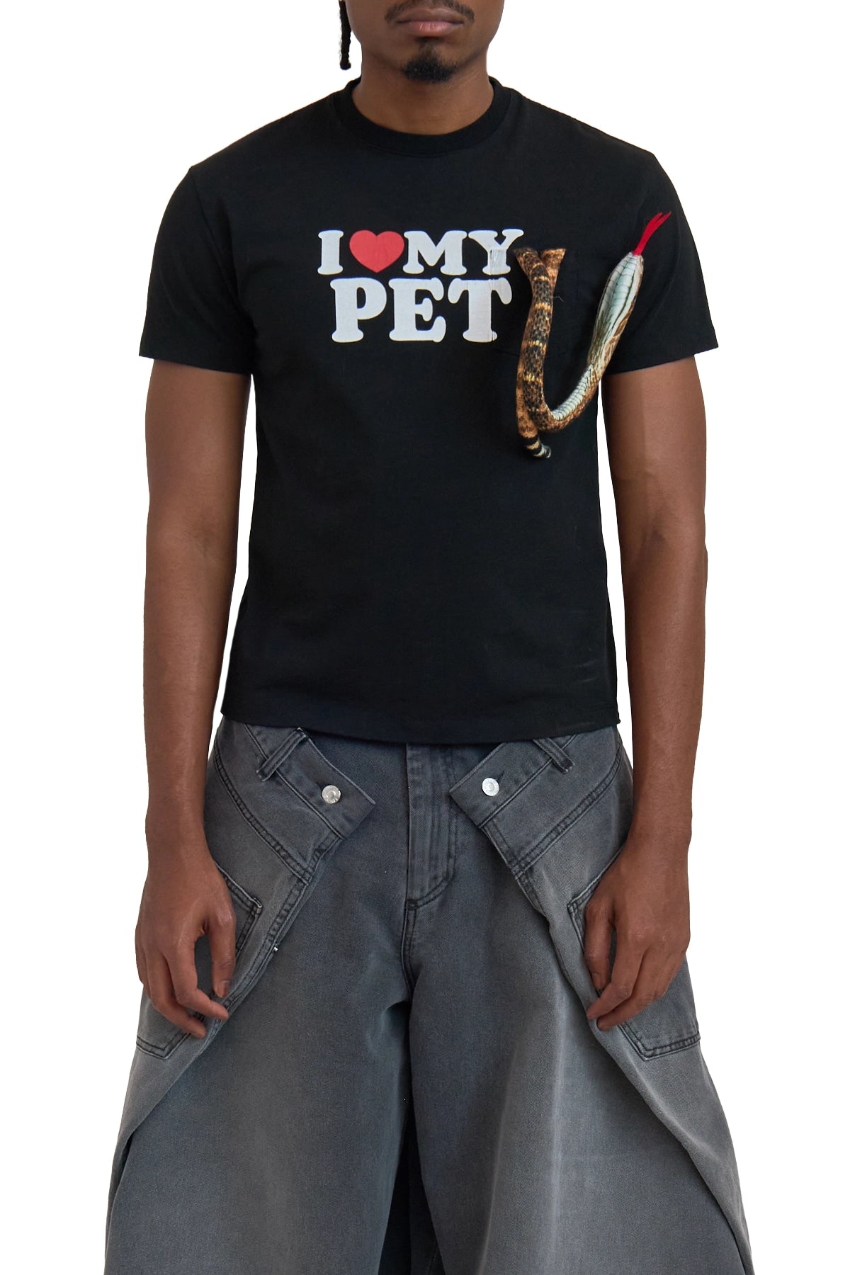 Doublet I Love My Pet T-Shirt Black – ESSXNYC Doublet I Love My Pet T-Shirt Black – ESSXNYC