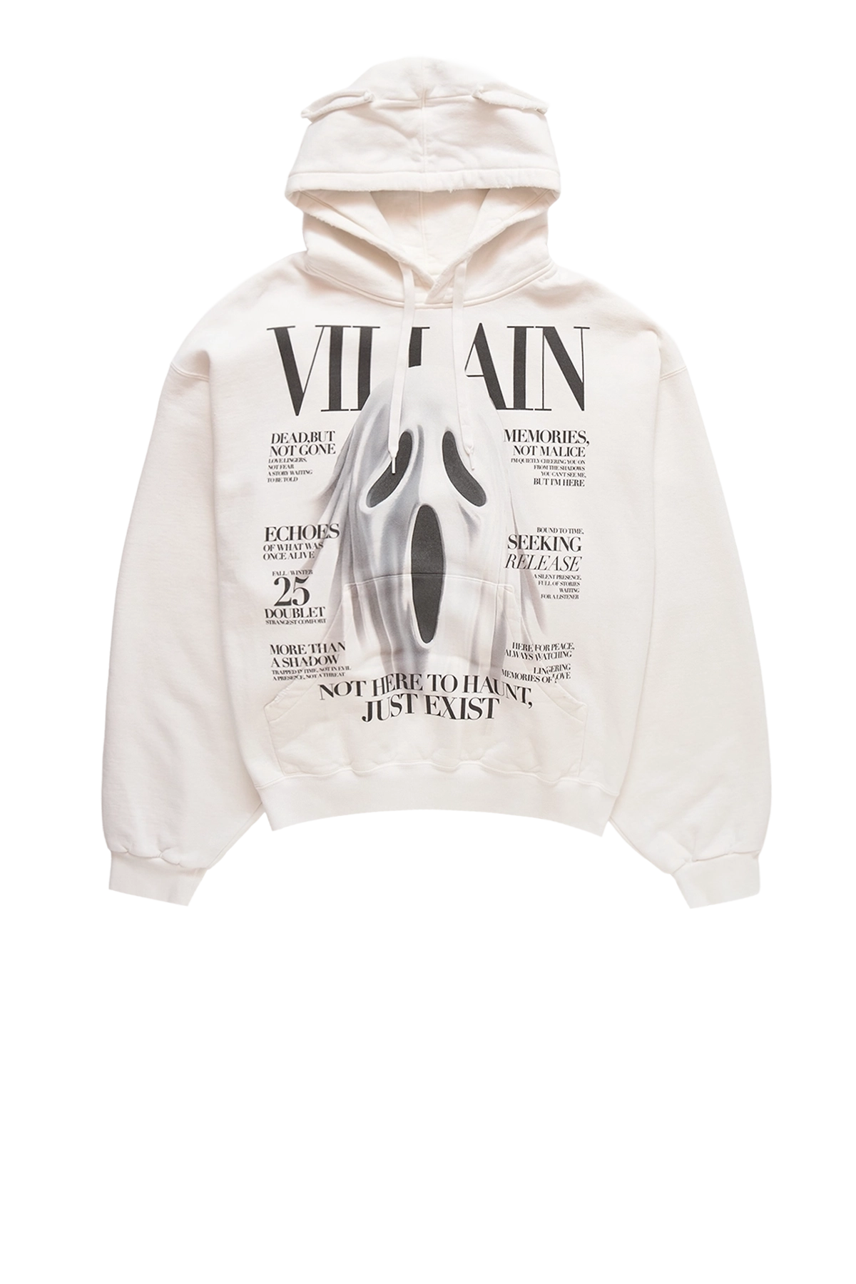 Doublet Villain Cover Print Hoodie White – ESSXNYC Doublet Villain Cover Print Hoodie White – ESSXNYC
