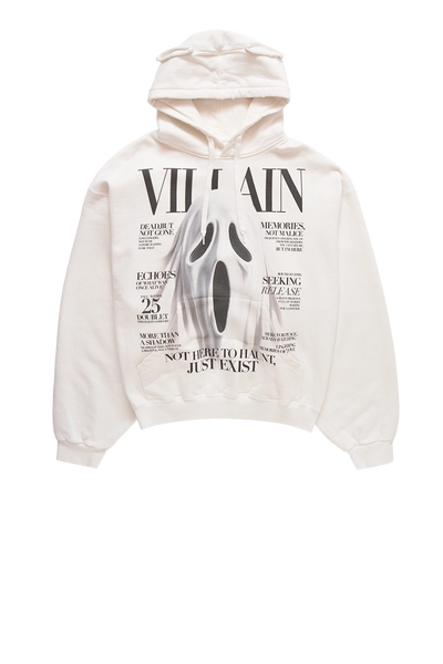 Doublet Villain Cover Print Hoodie White – ESSXNYC