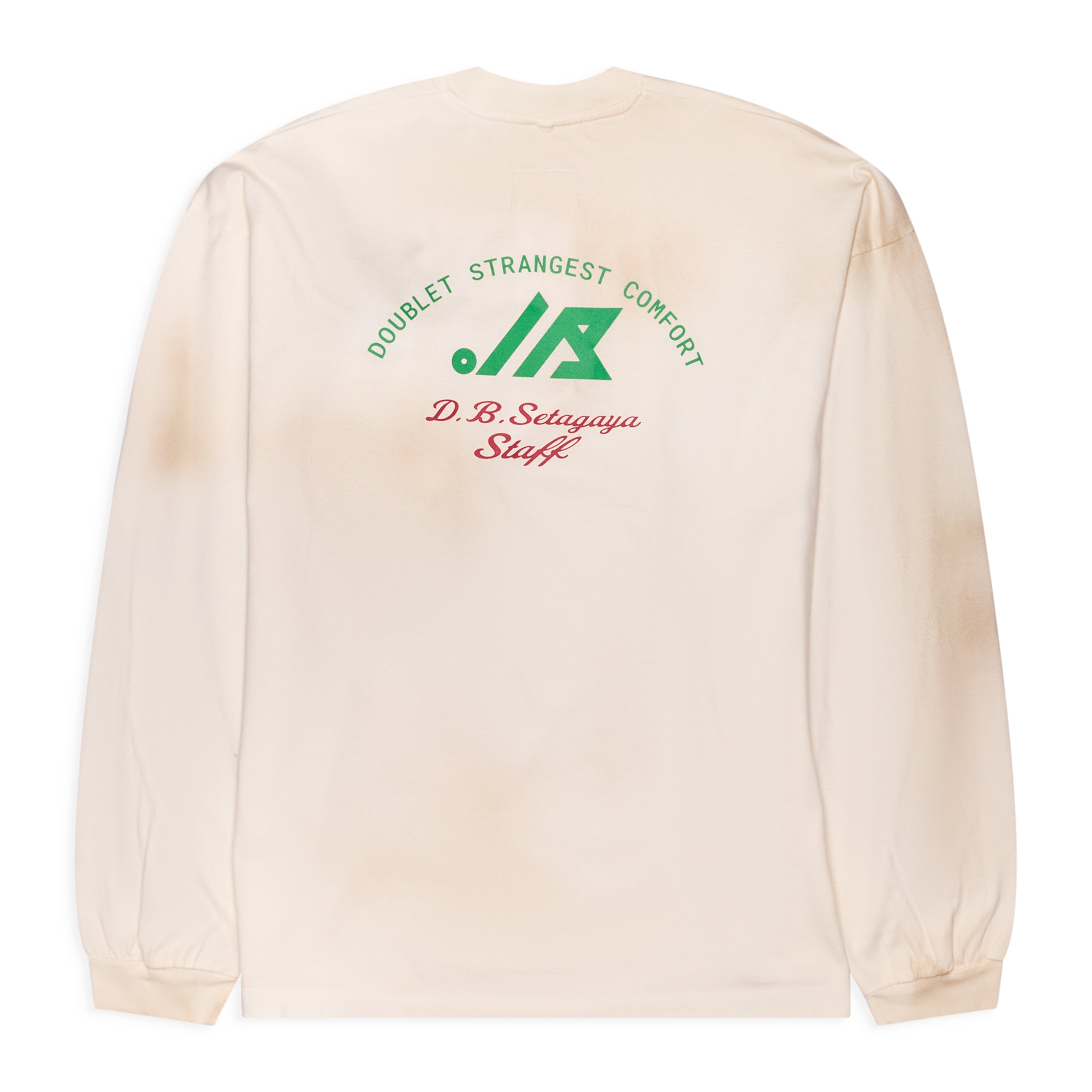 doublet シャツ Doublet L/S T-Shirt With My Workwear Bear White – ESSXNYC