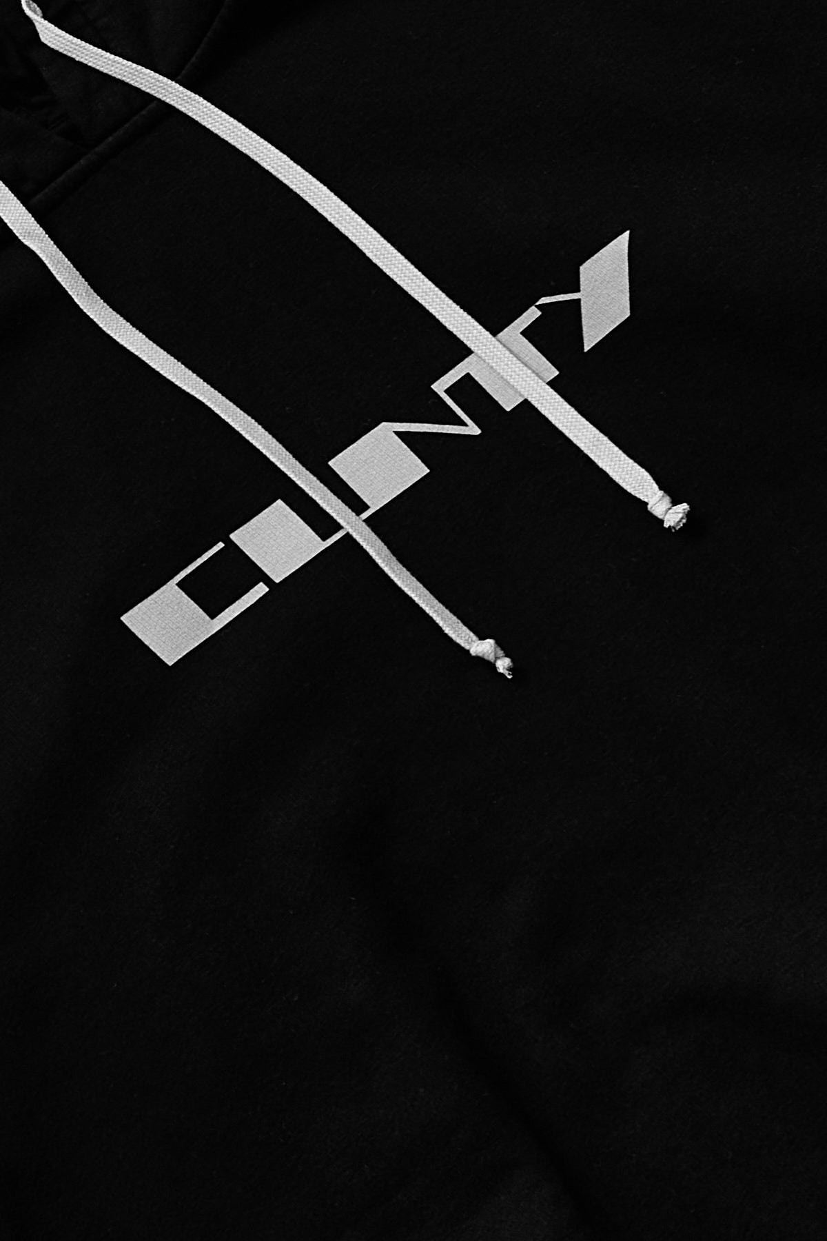 Rick Owens DRKSHDW Oversized Hoodie 0908 Black/Pearl