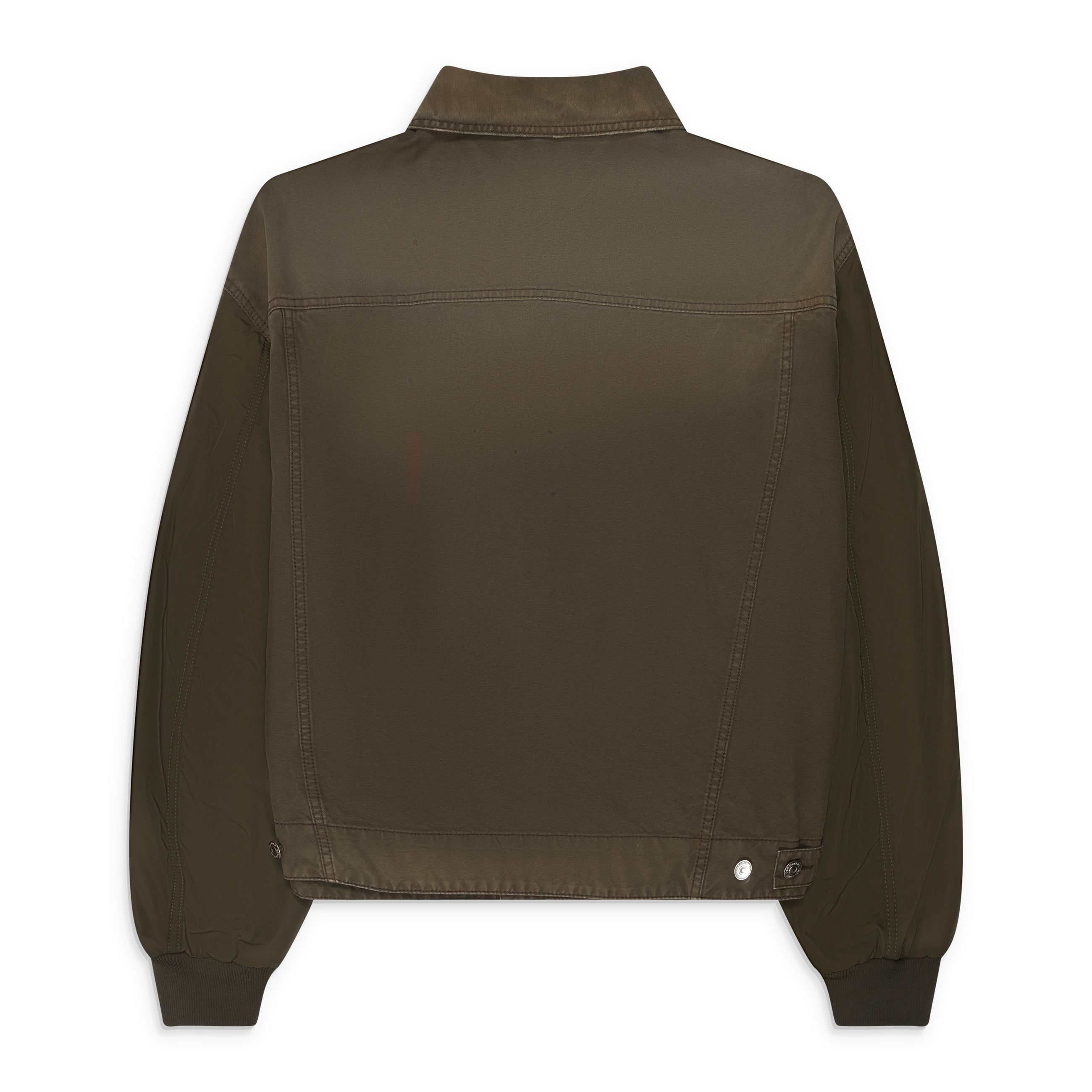 Dsquared2 Garment Dyed Carpenter Jacket Green detail