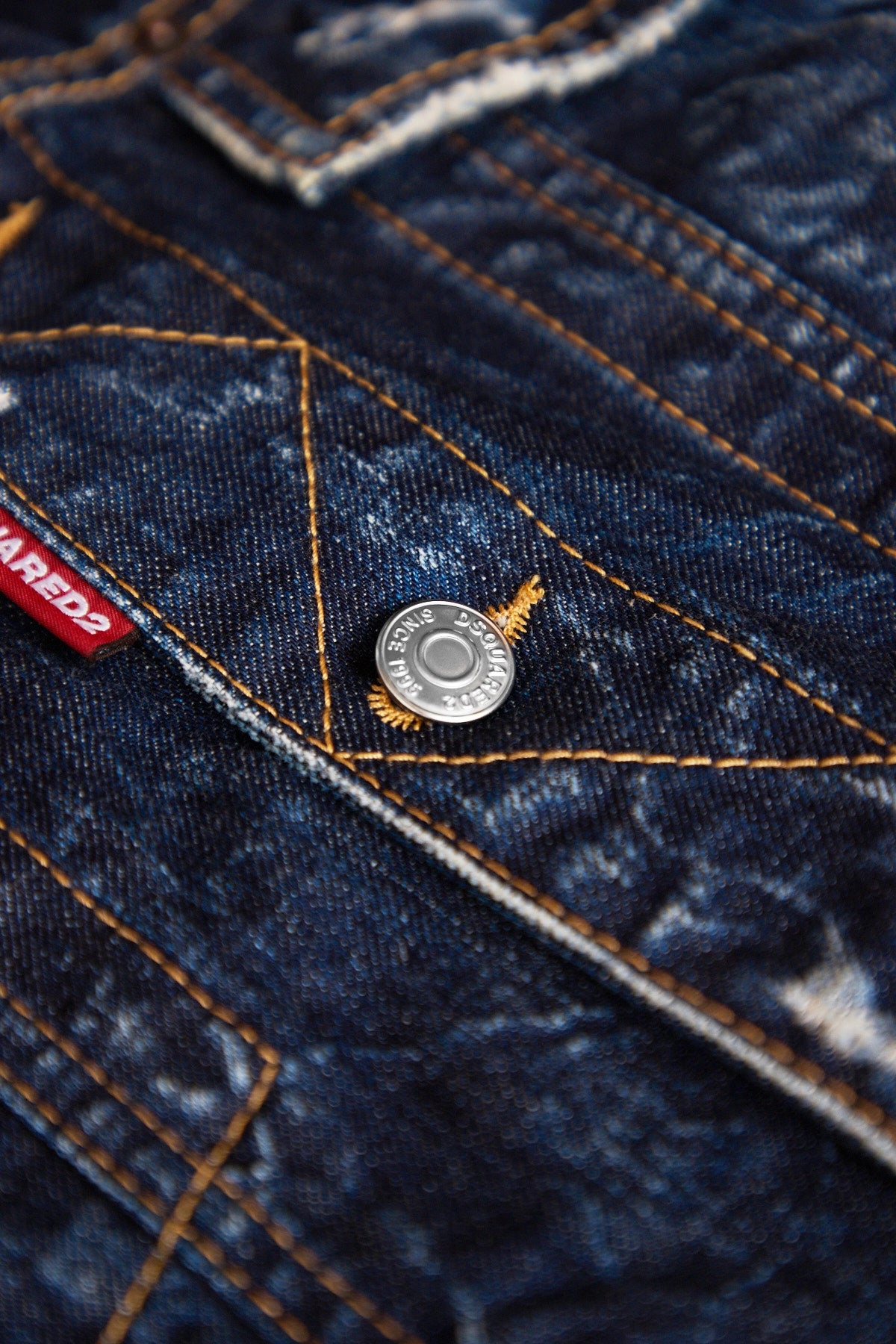 Dsquared2 Aviator Hybrid Bomber Navy Blue 5