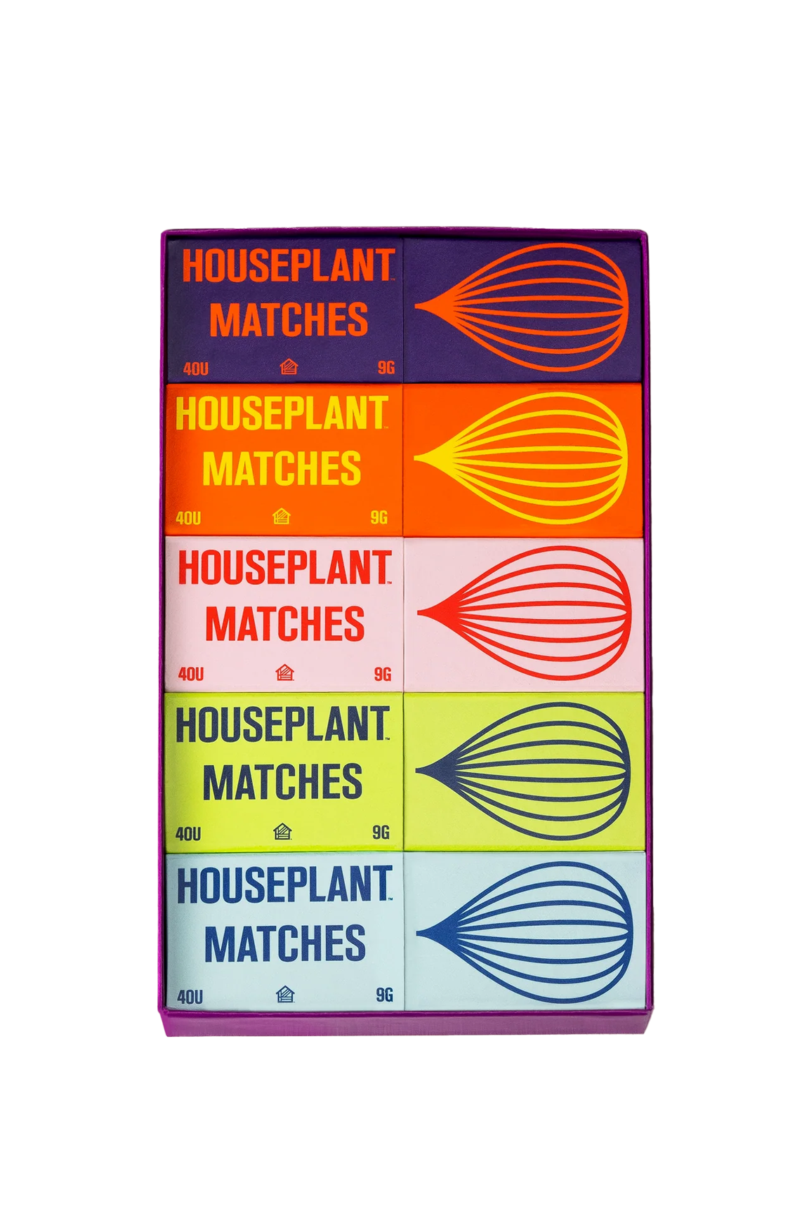 Houseplant Matchbox Set