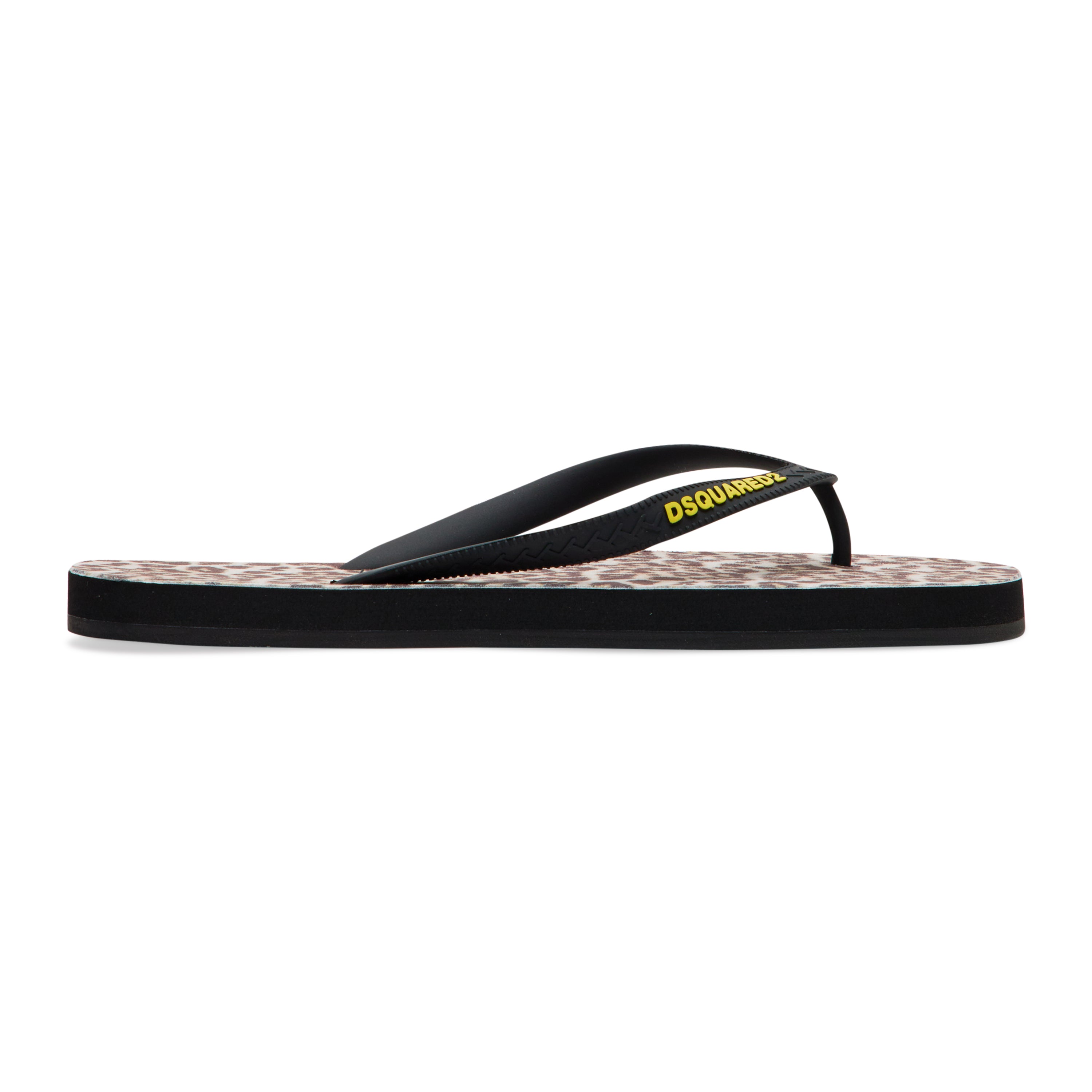 Dsquared2 Wild2 Flip Flops Black