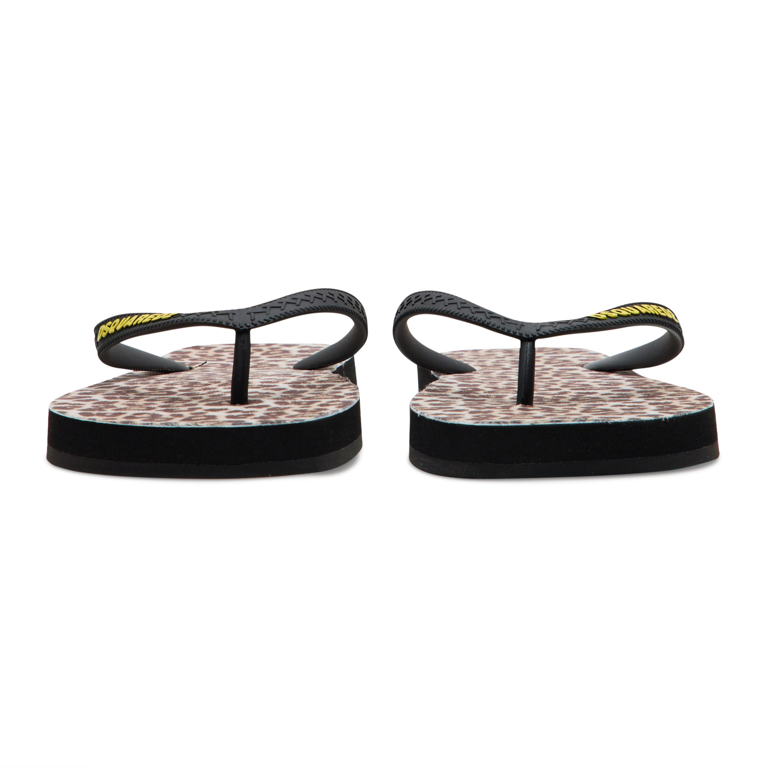 Dsquared2 Wild2 Flip Flops Black